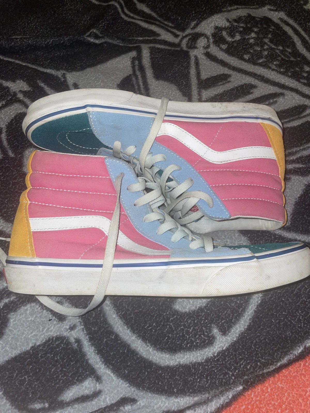 Vans Vans Sk8-Hi ‘Multicolor’ Size US 9.5 / EU 42-43 - 3 Thumbnail
