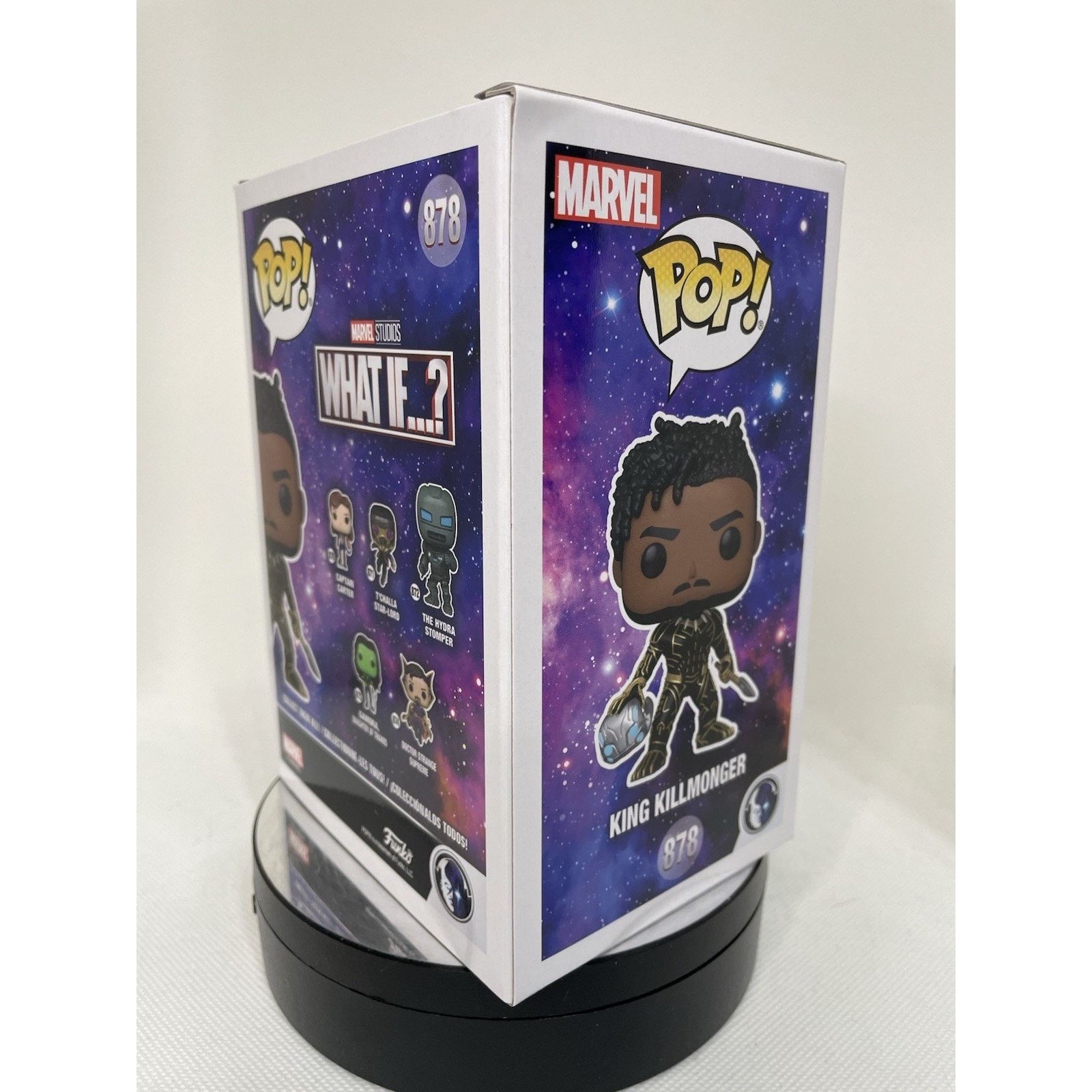 Marvel Comics Funko Pop! King Killmonger Target Exclusive #878 Size ONE SIZE - 6 Thumbnail