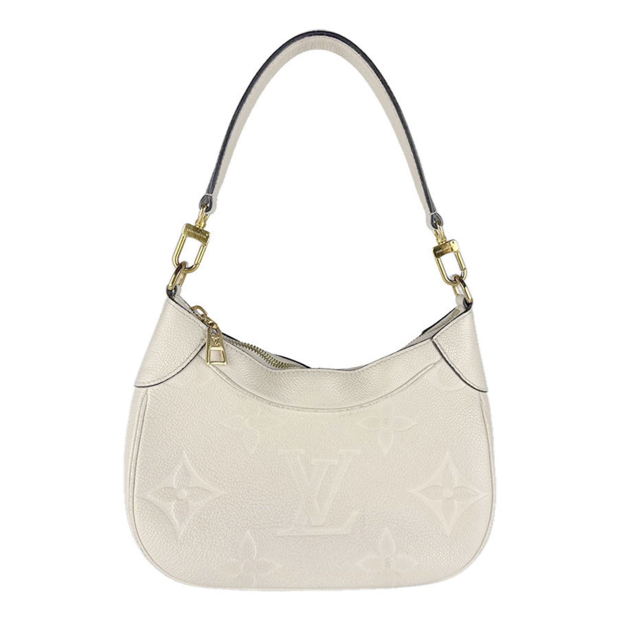Louis Vuitton Louis Vuitton Shoulder Bag Monogram Empreinte Bagatelle NM Cream M46099 Free Shipping z8954 Size ONE SIZE - 1 Thumbnail
