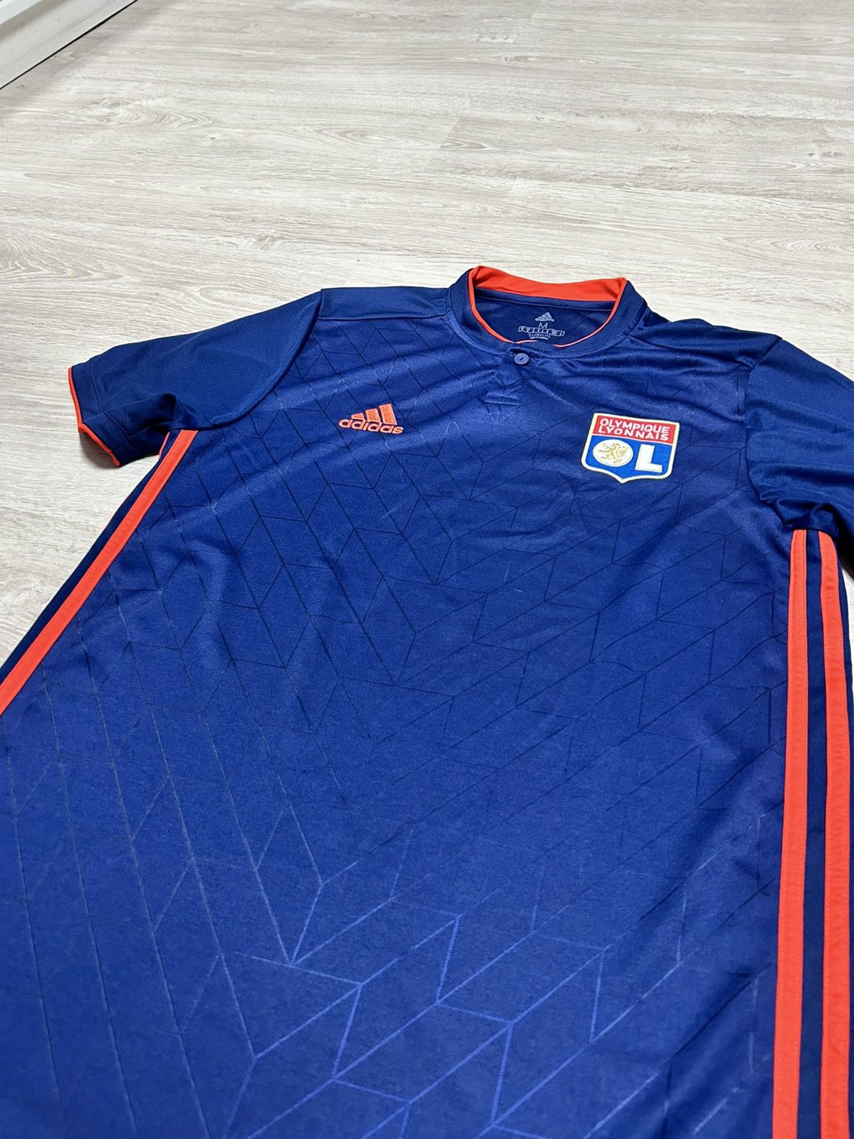 Adidas Adidas Soccer Jersey Olimpique Lyon Marseille size M Size US M / EU 48-50 / 2 - 7 Thumbnail