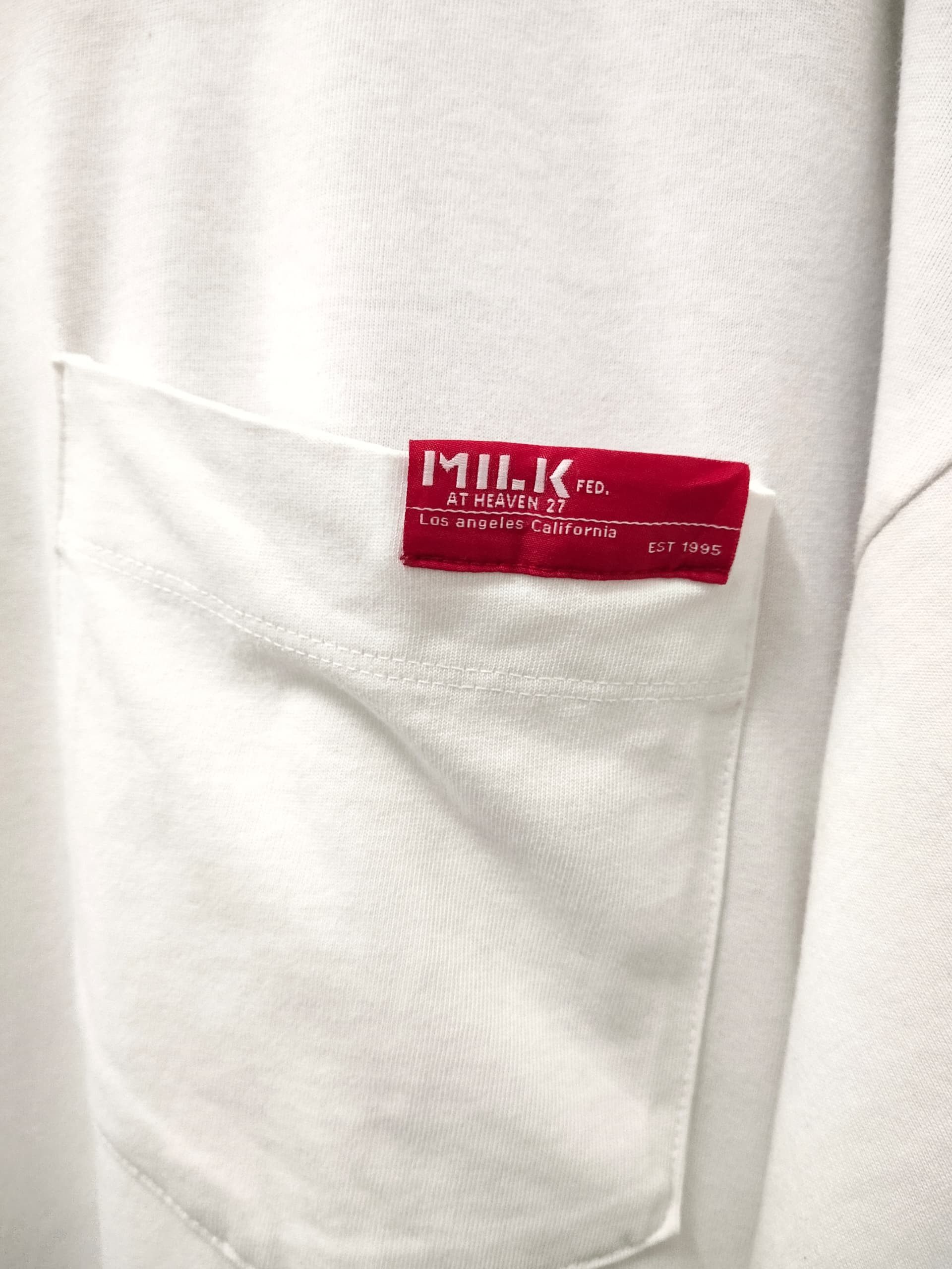 Designer × Japanese Brand MILKFED spell out logo Oversize t shirt streetwear Size US XL / EU 56 / 4 - 4 Thumbnail