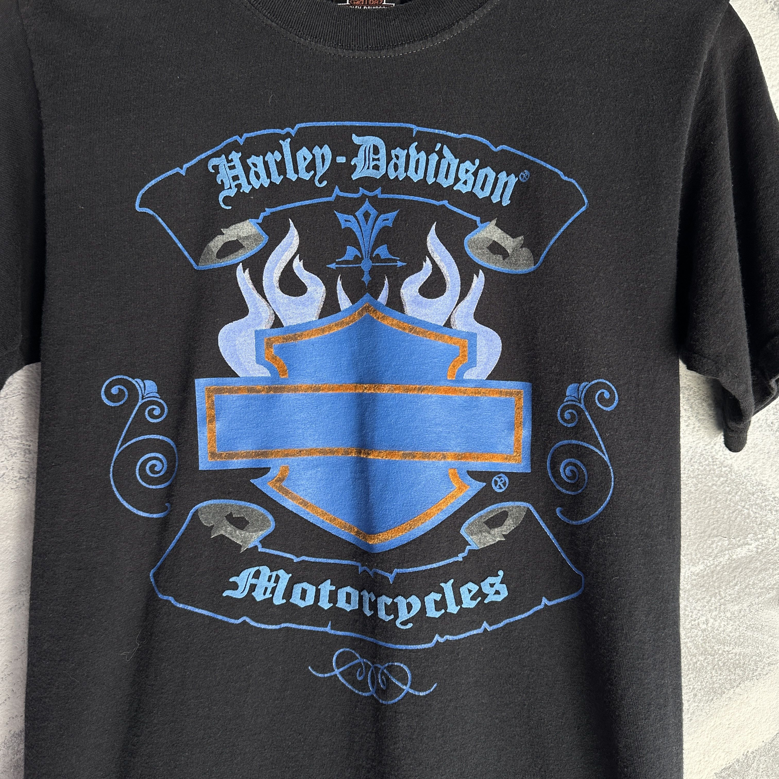 Harley Davidson Vintage Harley Davidson T Shirt Mens Small Black Cancun Size US S / EU 44-46 / 1 - 2 Thumbnail
