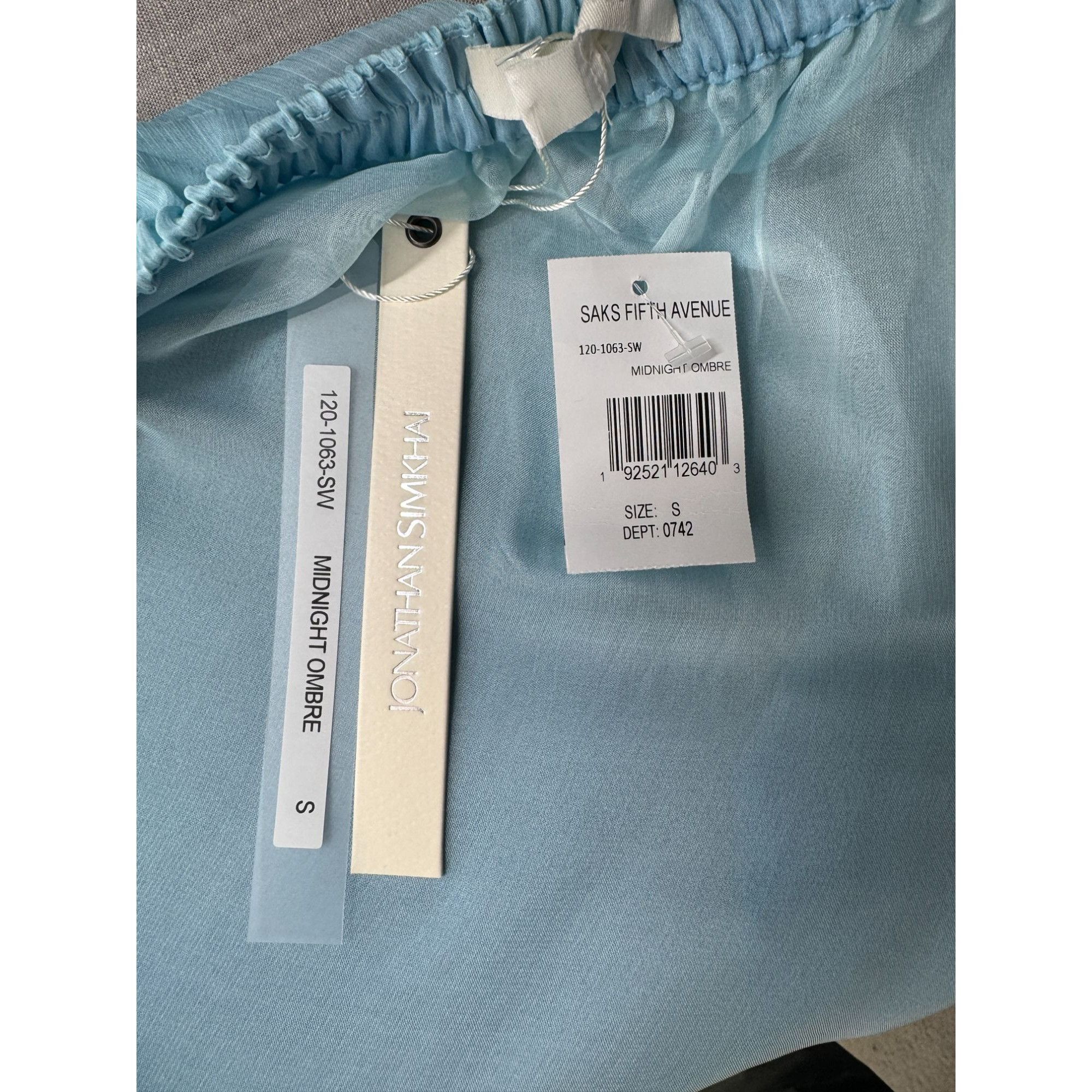 Jonathan Simkhai Jonathan Simkhai Cover-Up Ombre Swim Maxi Dress Blue Size S Size S / US 4 / IT 40 - 9 Thumbnail
