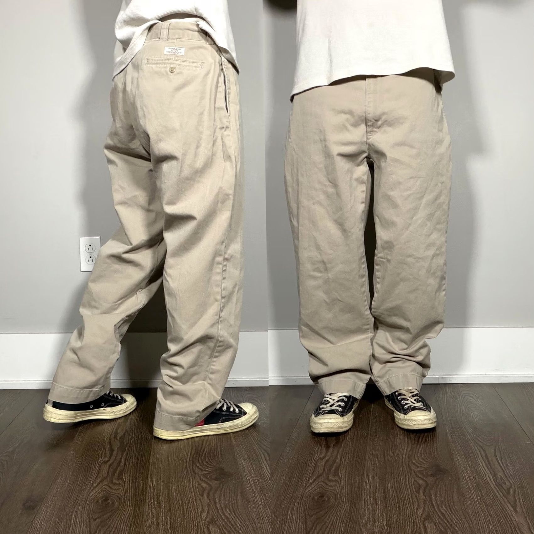Polo Ralph Lauren Polo Ralph Lauren Pants Mens 35x30 Beige Chino Philip Pant Classic Fit Casual Size US S / EU 44-46 / 1 - 2 Thumbnail
