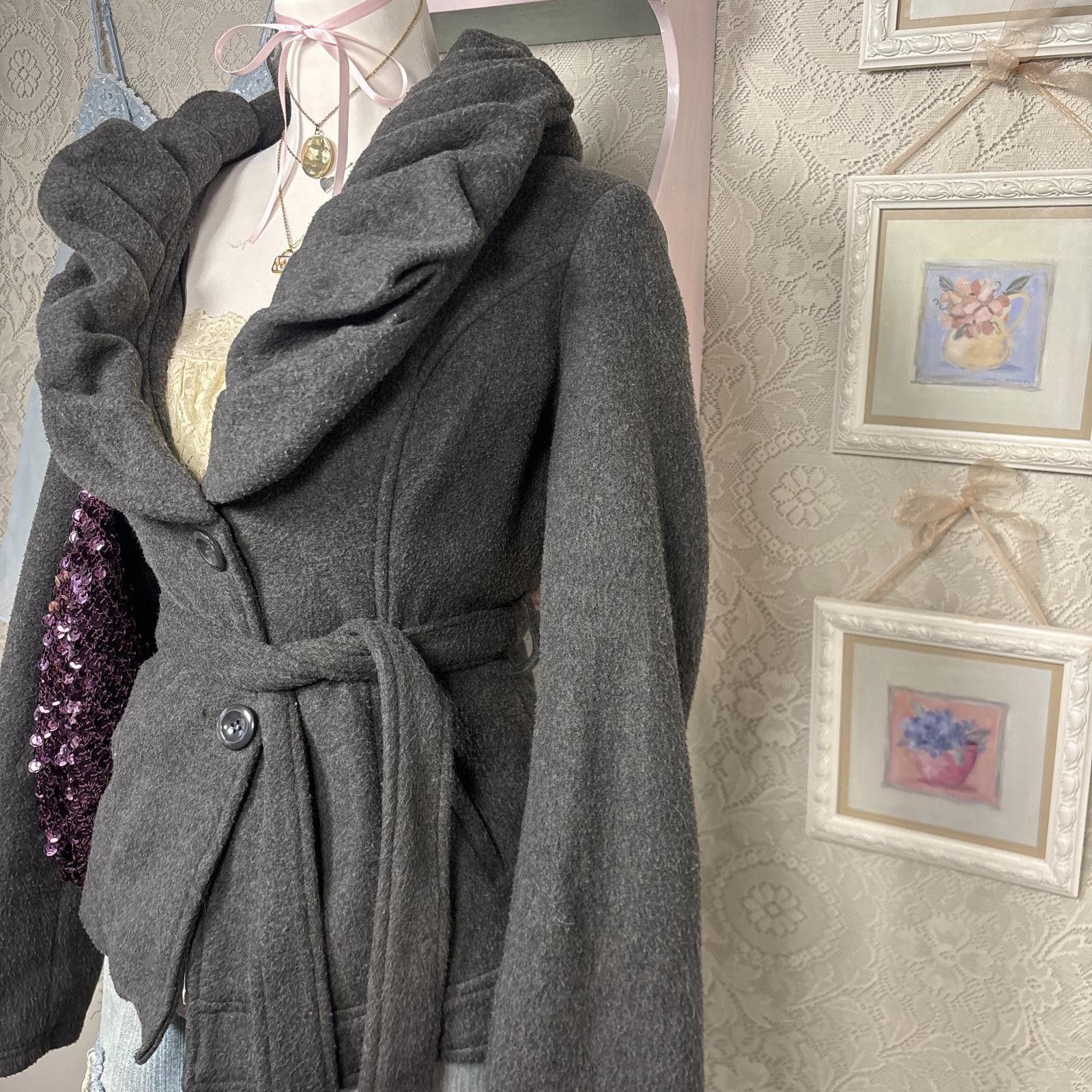 Other y2k grunge ruffle tie up jacket Size L / US 10 / IT 46 - 2 Thumbnail