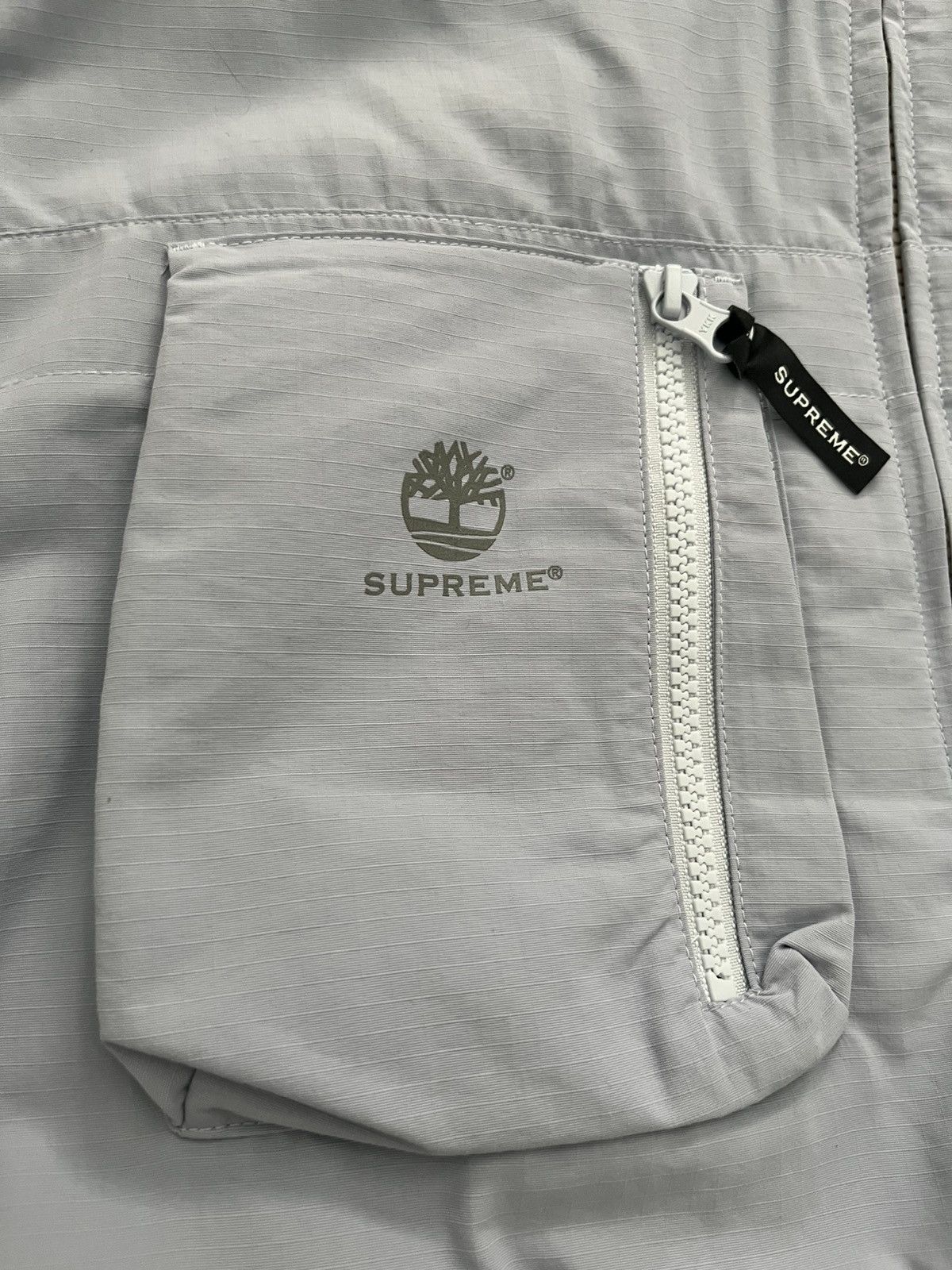 Supreme × Timberland Supreme x Timberland Dusty Blue Jacket Size US M / EU 48-50 / 2 - 3 Thumbnail