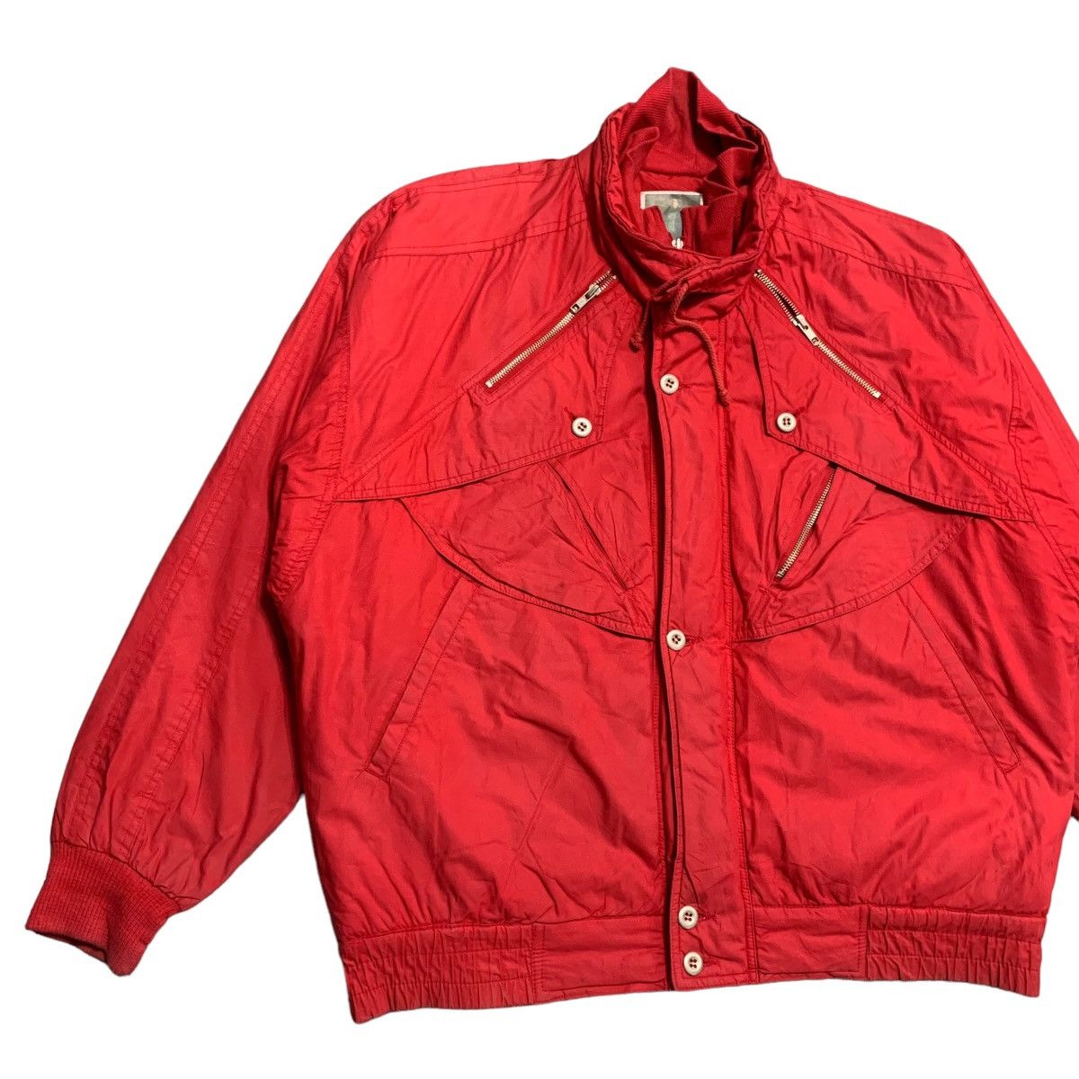If Six Was Nine Hot Crew Anarchist Punk Biker Jacket Size US L / EU 52-54 / 3 - 2 Thumbnail