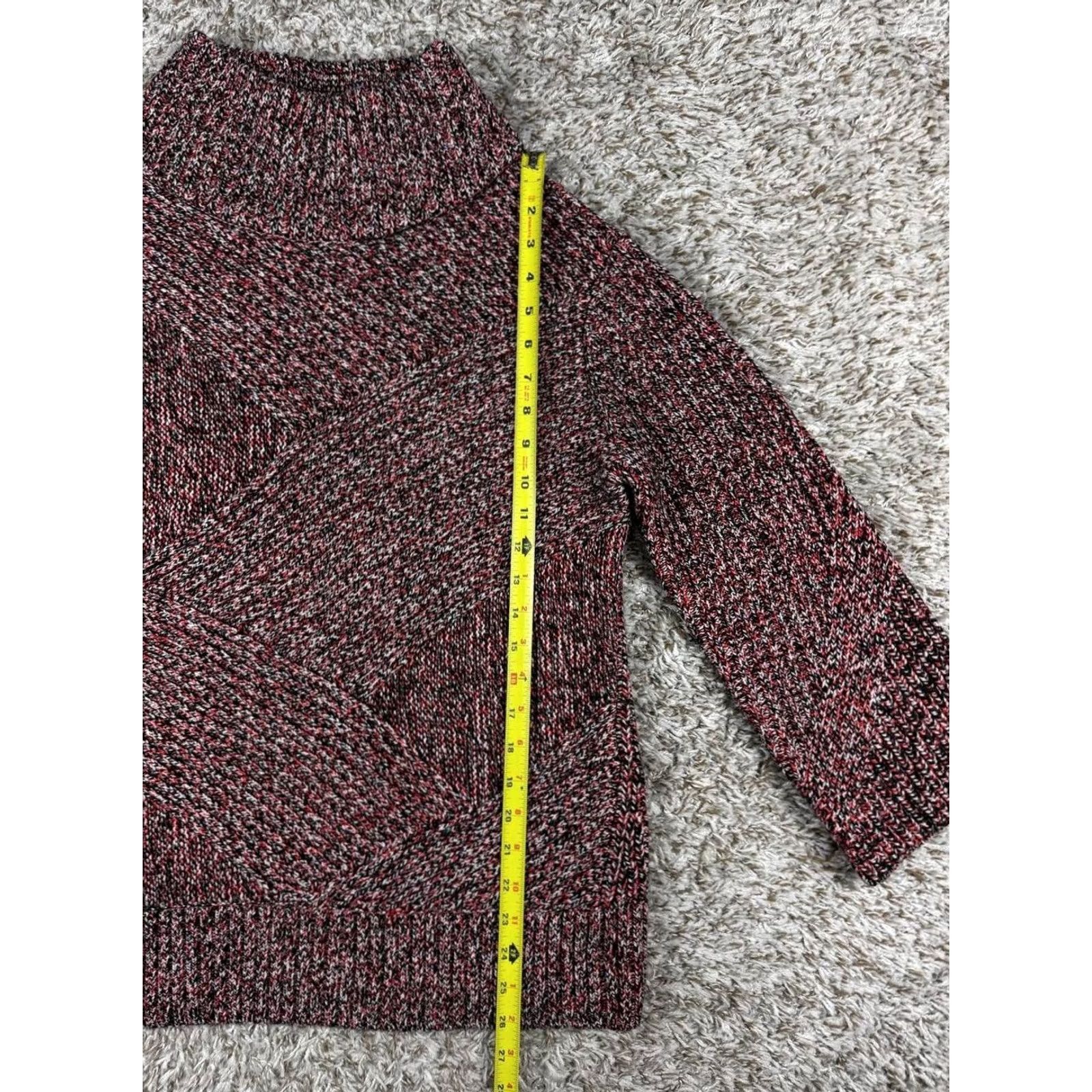 Rag & Bone Rag & Bone Women's Marled Turtleneck Sweater Wool Blend Chunky Knit Size M Size M / US 6-8 / IT 42-44 - 5 Thumbnail