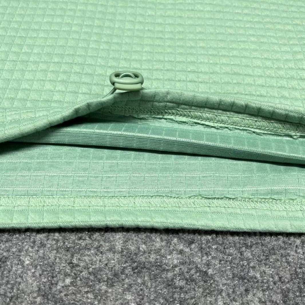Vintage VINTAGE Rue21 Cropped Sweatshirt Womens S Green Long Sleeve Bungee Toggle Quilted New Size S / US 4 / IT 40 - 5 Thumbnail