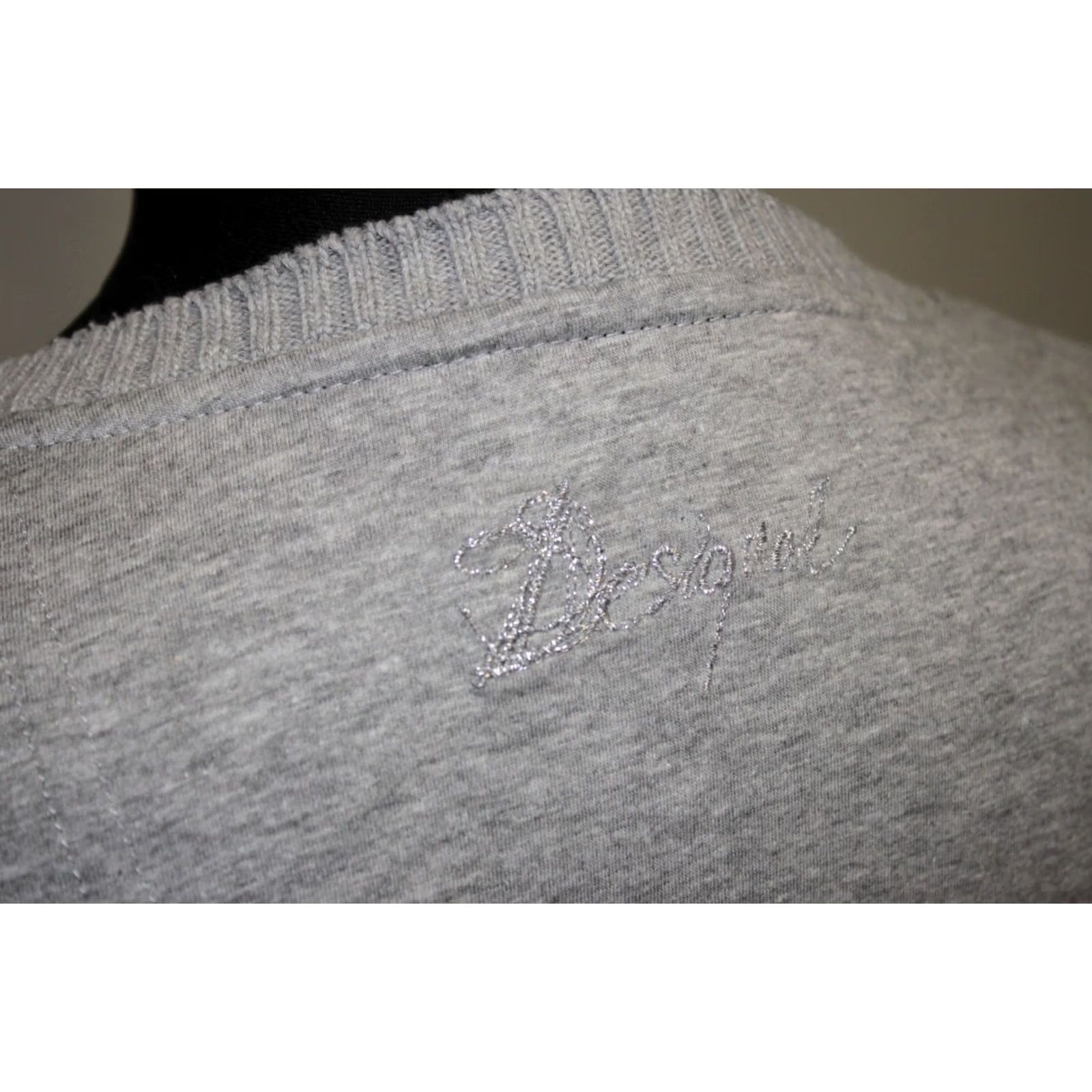 Desigual Desigual womens grey jumper pullover Size M Size M / US 6-8 / IT 42-44 - 5 Thumbnail