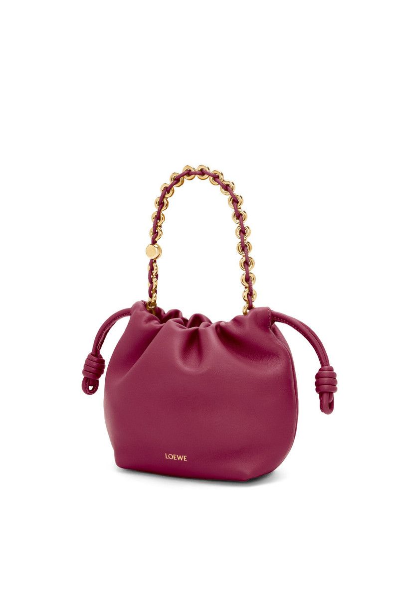 Loewe o1in1g0426 Size: OS / Mini Flamenco Purse Bag in Crimson Size ONE SIZE - 5 Thumbnail