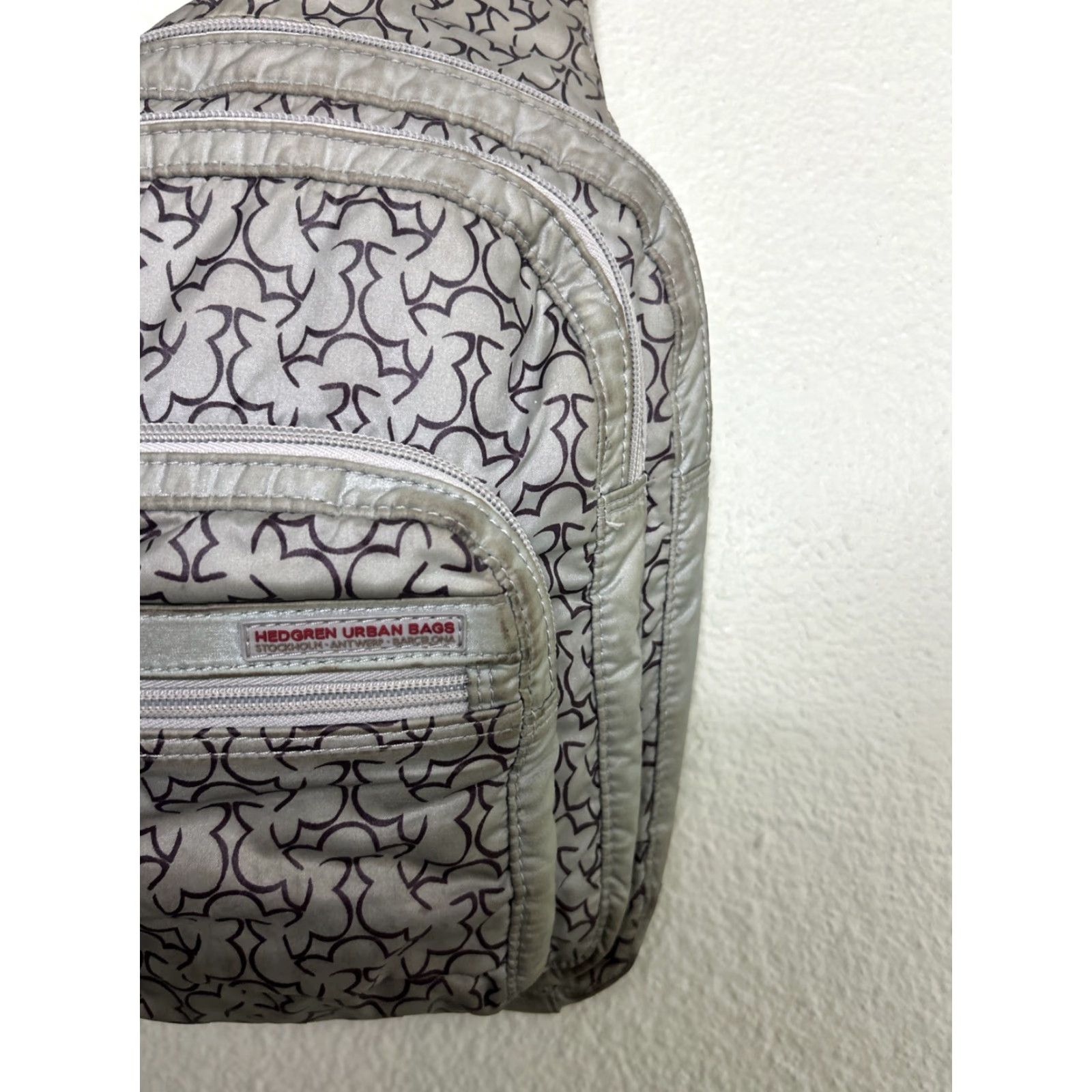Vintage VINTAGE Hedgren Urban Crossbody Bag Small Women Gray Purple 13x8x3 Crossbody Bag 13x8x3 Purple Purple Purple Hedgren Urban Womens Size ONE SIZE - 5 Thumbnail