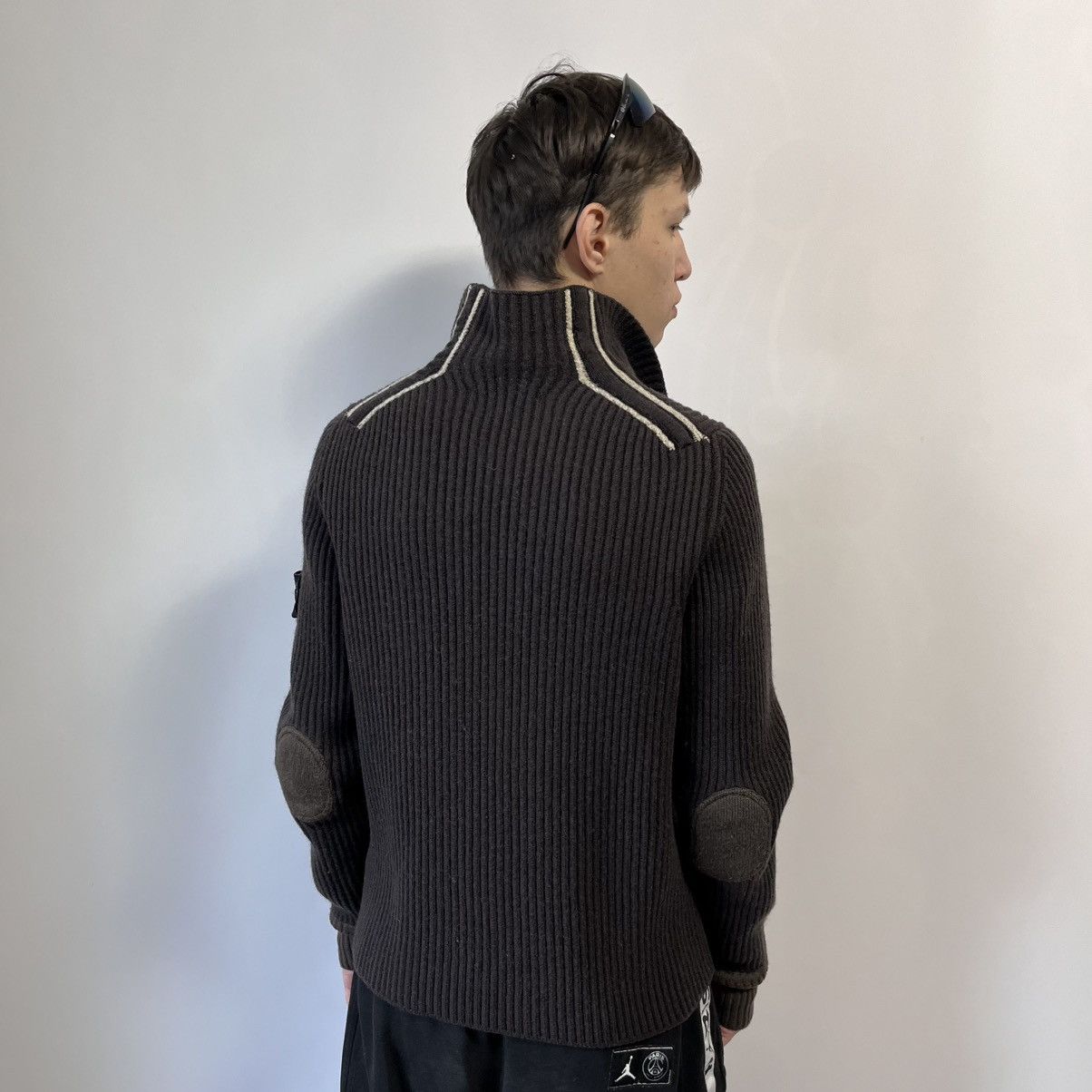 Stone Island Vintage Stone Island Made In Italy Full Zip Sweater Size US XL / EU 56 / 4 - 7 Thumbnail
