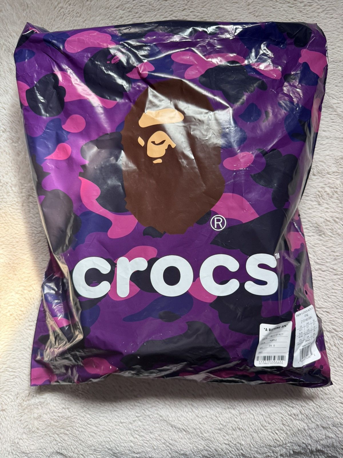 Bape × Crocs Bape x Crocs Echo RO Clog Size US 11 / EU 44 - 6 Thumbnail