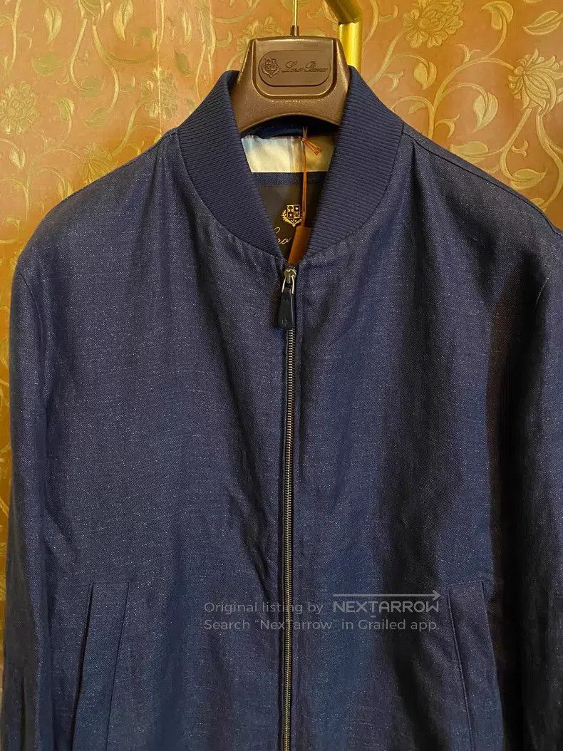 Loro Piana Loro Piana Heavy linen waterproof pilot jacket Size US M / EU 48-50 / 2 - 2 Thumbnail