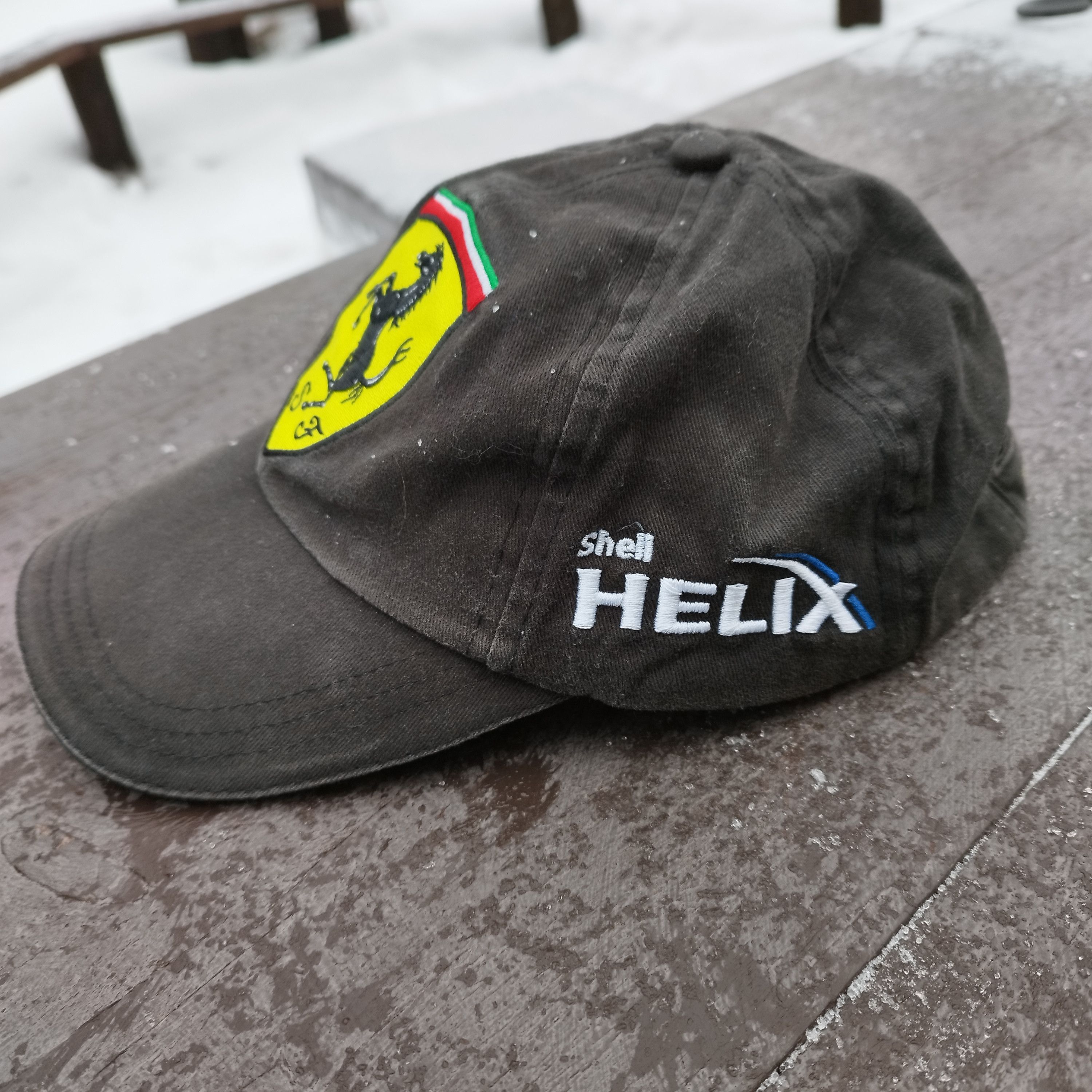 Ferrari Vintage Ferrari F1 Racing Cap - Shell Helix Sponsor one size Size ONE SIZE - 3 Thumbnail