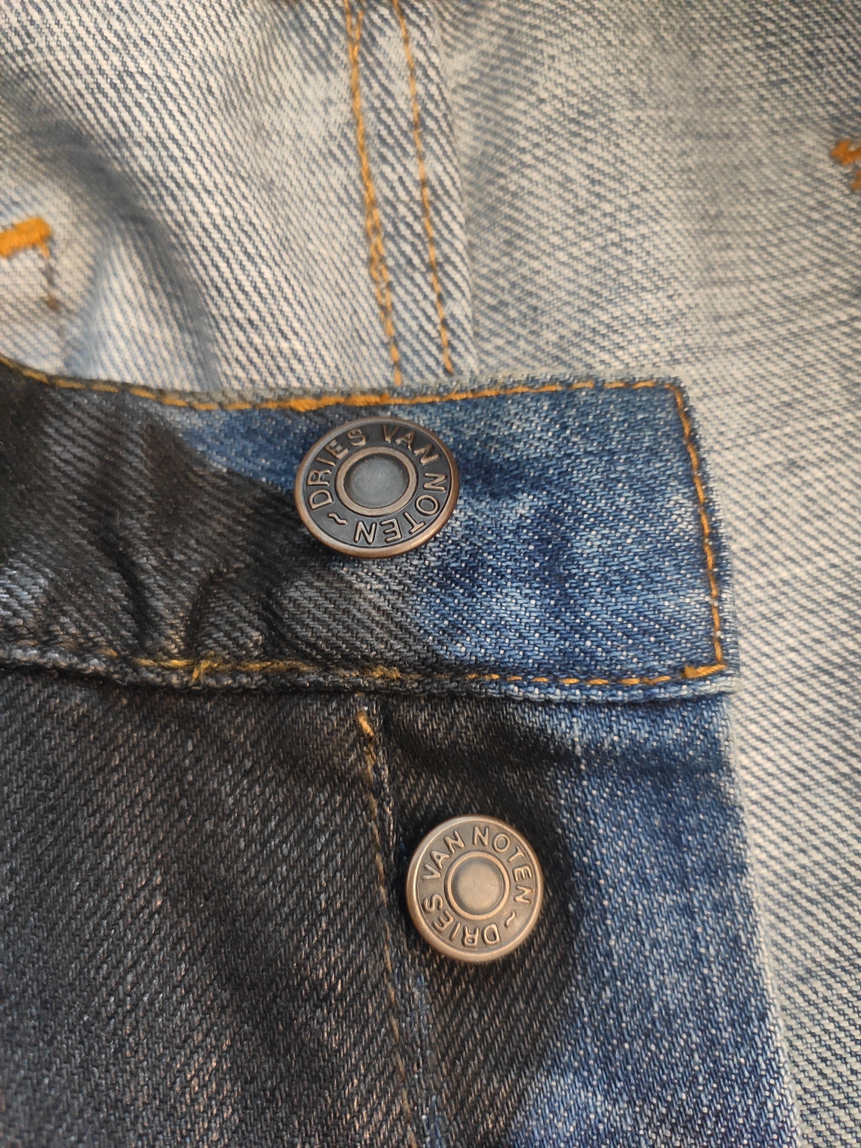 Dries Van Noten AW2012 waxed jeans.Like Hermes or Martin Margiela Size US 31 - 7 Thumbnail