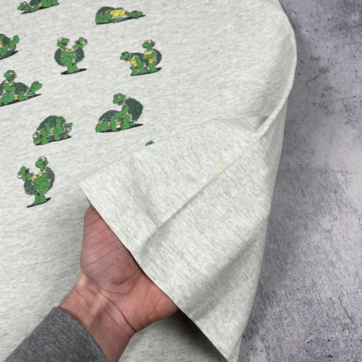 Vintage Vintage Turtle Sex position 18+ porn single stitch tee 1991 Size US XL / EU 56 / 4 - 19 Thumbnail