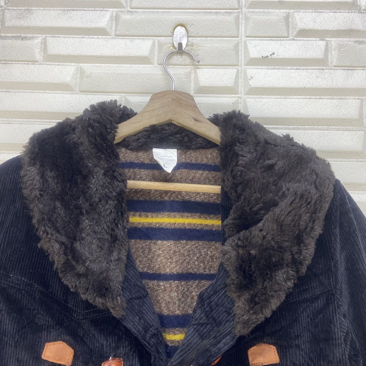 Vintage Vintage Vincent et Mireille Faux Fur Corduroy Heavy Coat Size US XS / EU 42 / 0 - 7 Thumbnail