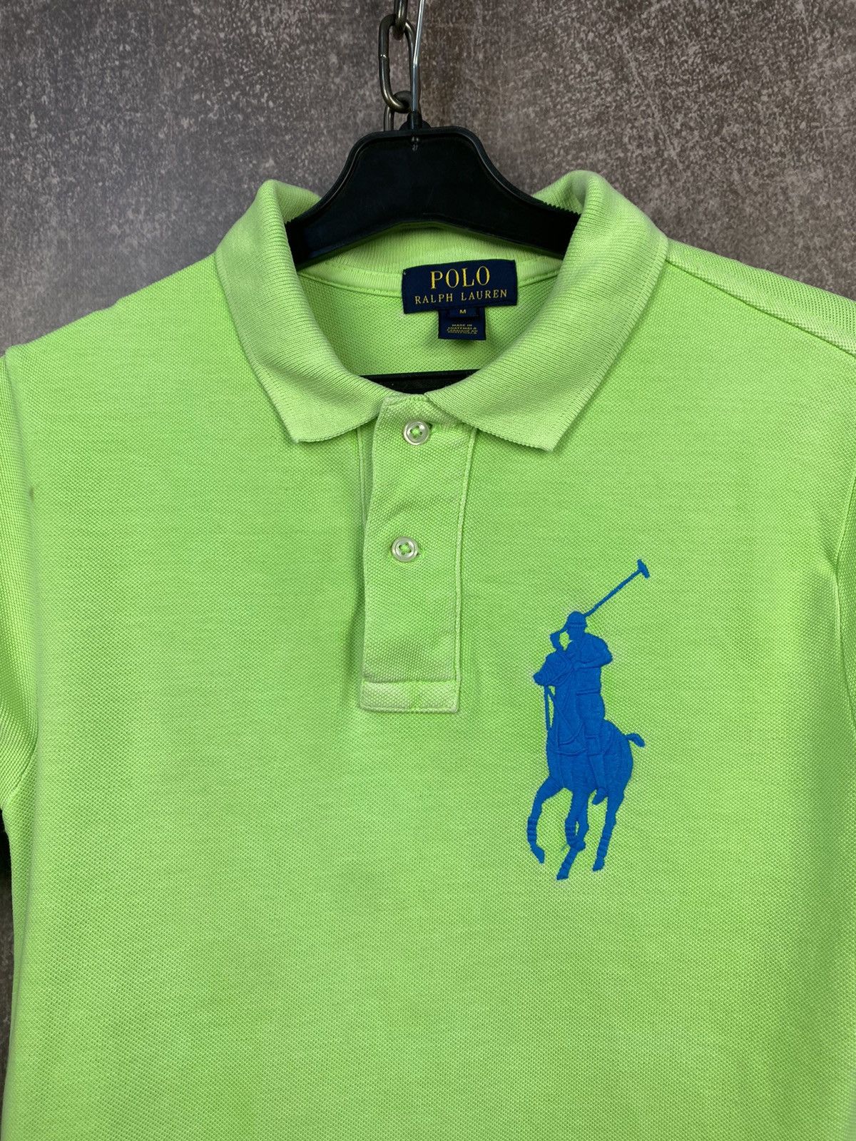 Polo Ralph Lauren Y2K Polo Ralph Lauren Green & Blue Polo shirt Size US XS / EU 42 / 0 - 3 Thumbnail