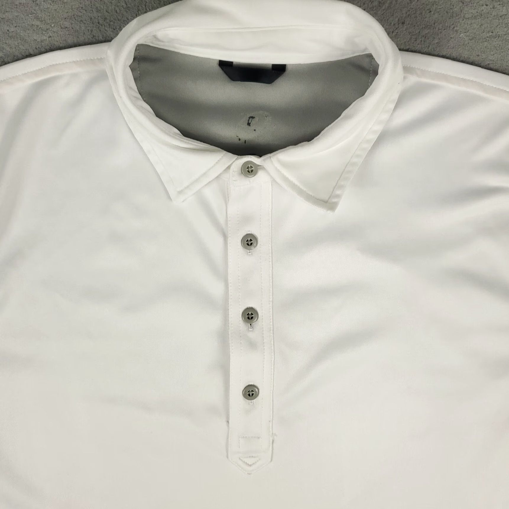 Vintage Zero Restriction Polo Shirt Mens L White Polo Shirt Casual Logo Modern Preppy Sports Mens Size US L / EU 52-54 / 3 - 2 Thumbnail