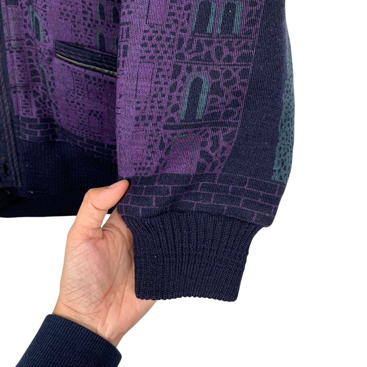 Japanese Brand Japanese Brand Auxika Nice Design Cardigan Jacket Size US M / EU 48-50 / 2 - 13 Thumbnail