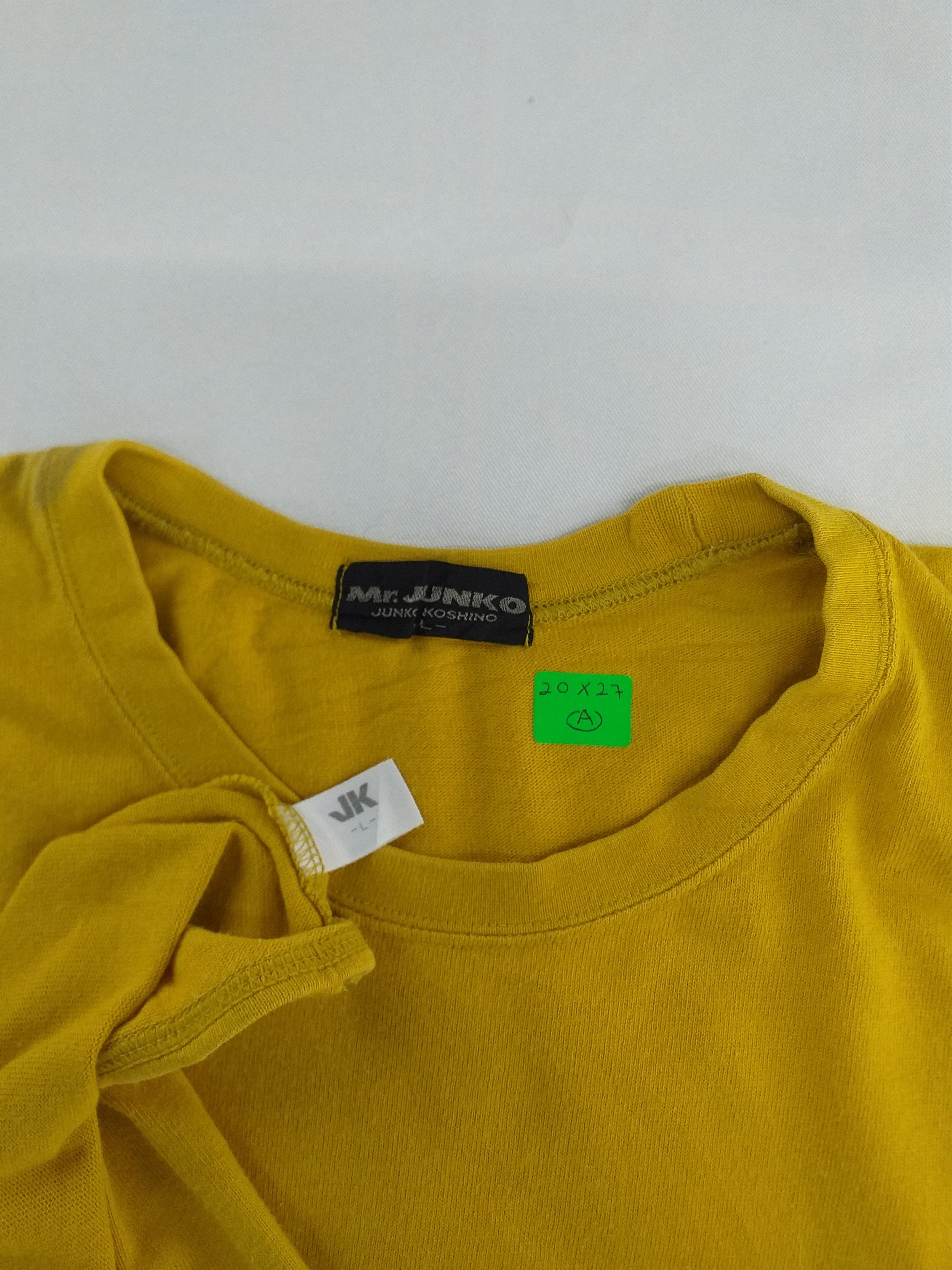 Japanese Brand Vintage Mr.Junko Koshino Japan The Inner Man T Shirt -A087 Size US M / EU 48-50 / 2 - 3 Thumbnail