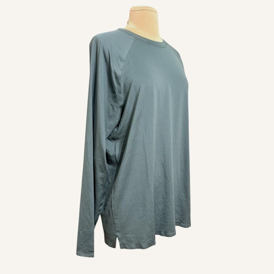 Vuori Vuori Viewpoint Performance Long Sleeve Tee Men L Lake Green Size US L / EU 52-54 / 3 - 8 Thumbnail