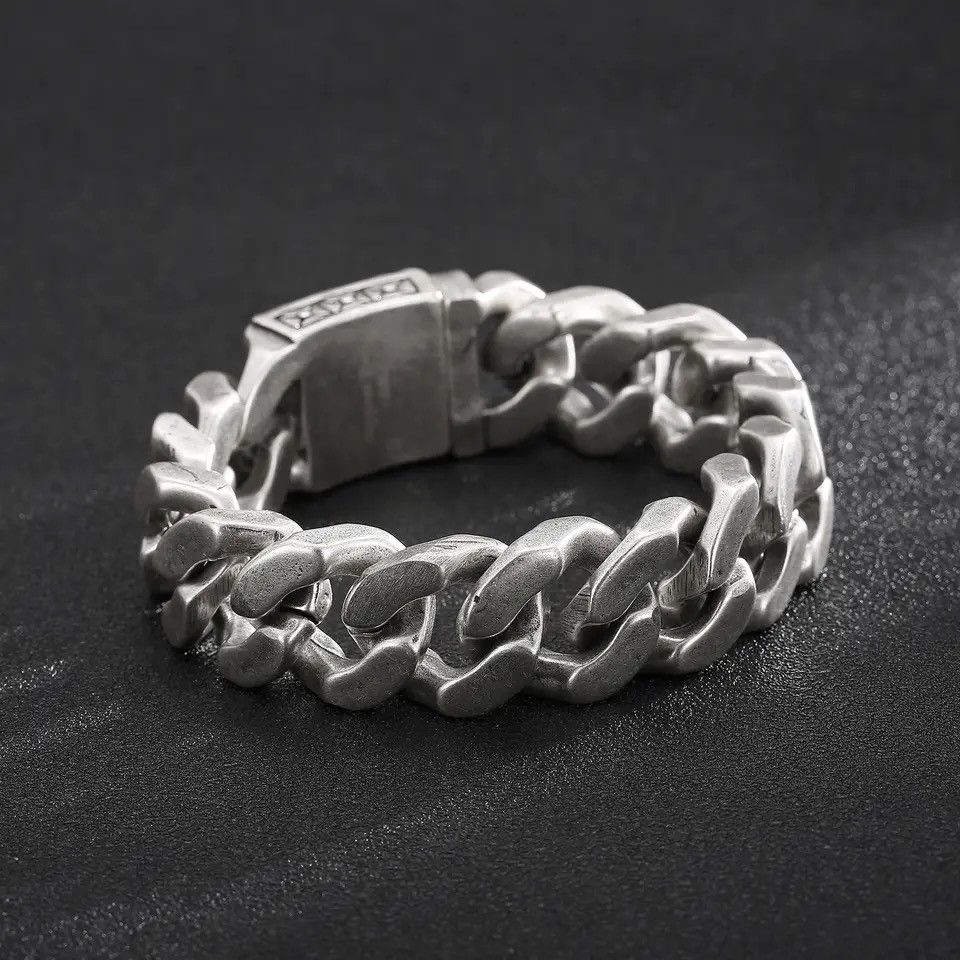 Other Skull. Cuban Link Chain Bracelet Size ONE SIZE - 3 Thumbnail