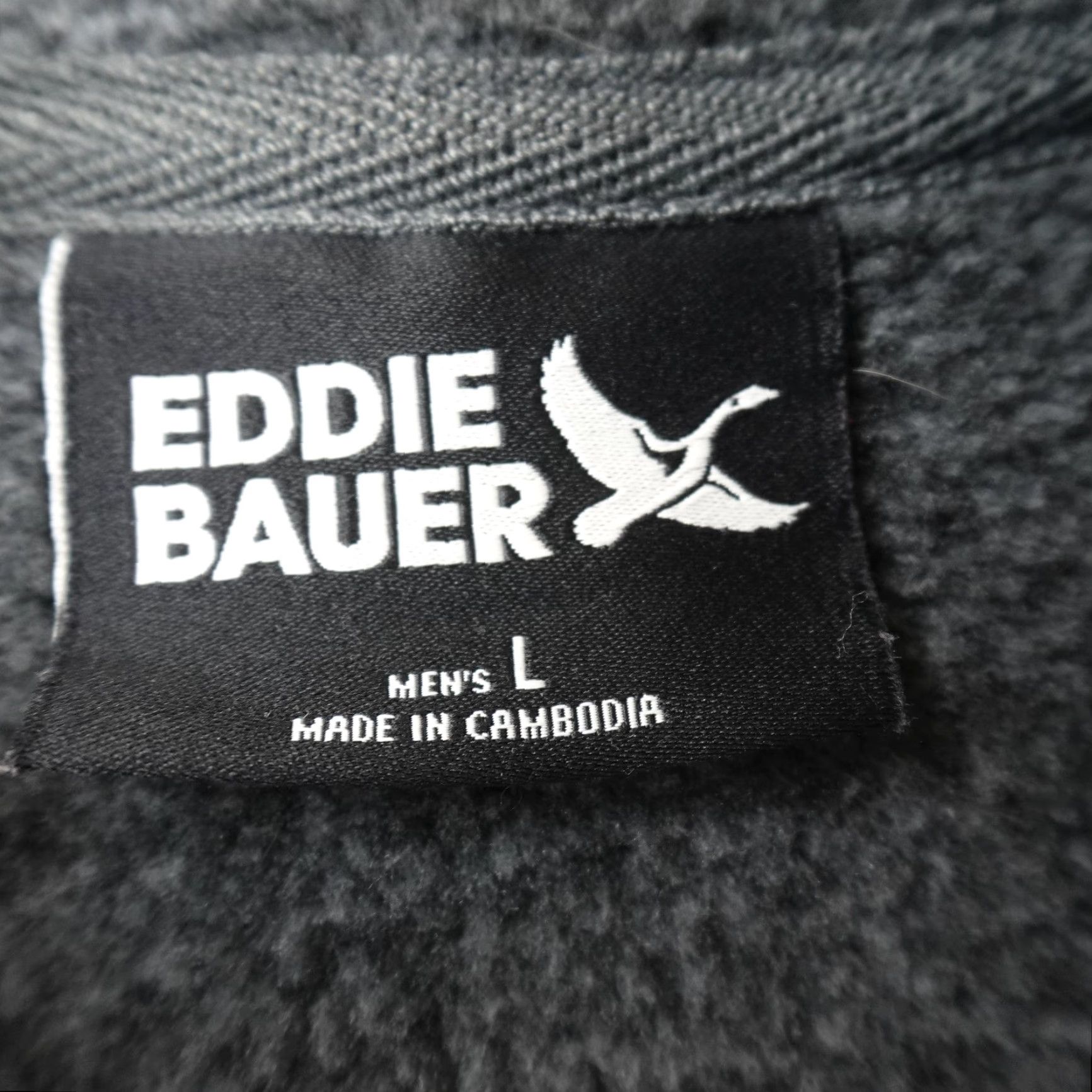 Eddie Bauer Eddie Bauer Vest Mens L Gray Fleece Full Zip Outdoor Hiking Casual Warm Trail Shirt Size US L / EU 52-54 / 3 - 5 Thumbnail