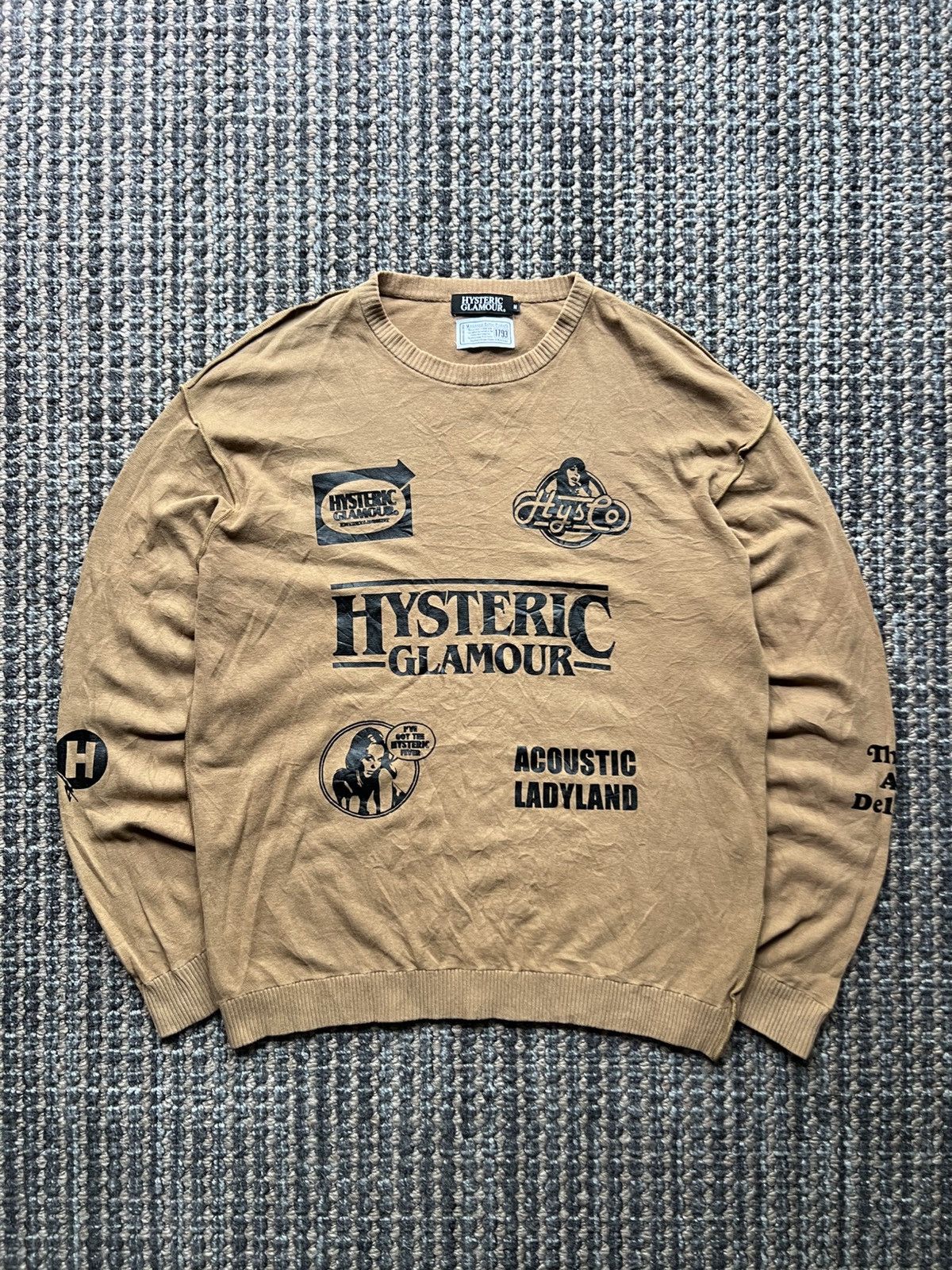 Hysteric Glamour Hysteric Glamour Acoustic Ladyland Sweater Rare Y2K Size US M / EU 48-50 / 2 - 1 Thumbnail
