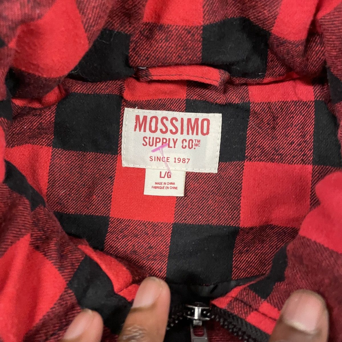 Mossimo Fur hood bomber best jacket Size US M / EU 48-50 / 2 - 3 Thumbnail