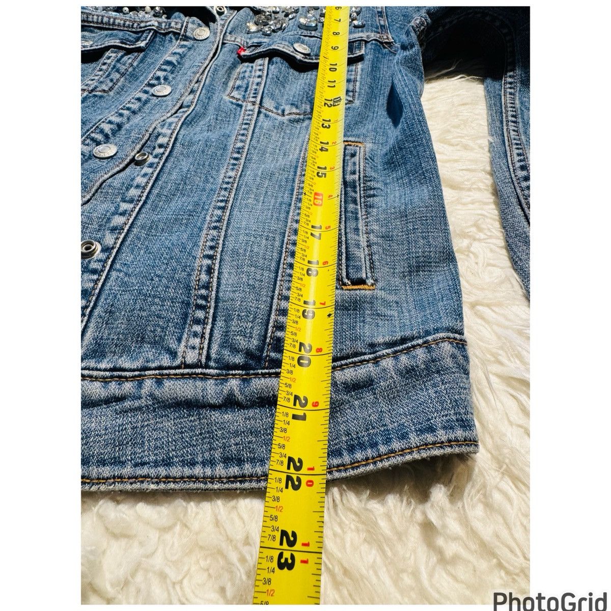 Levi's LEVI’s Limited Edition Embellished Jacket Size M / US 6-8 / IT 42-44 - 8 Thumbnail