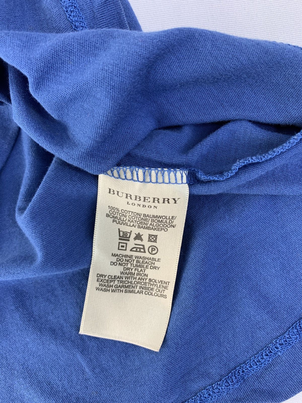 Burberry Burberry London Big Logo Crewneck Longsleeve printed Tee Size US S / EU 44-46 / 1 - 5 Thumbnail