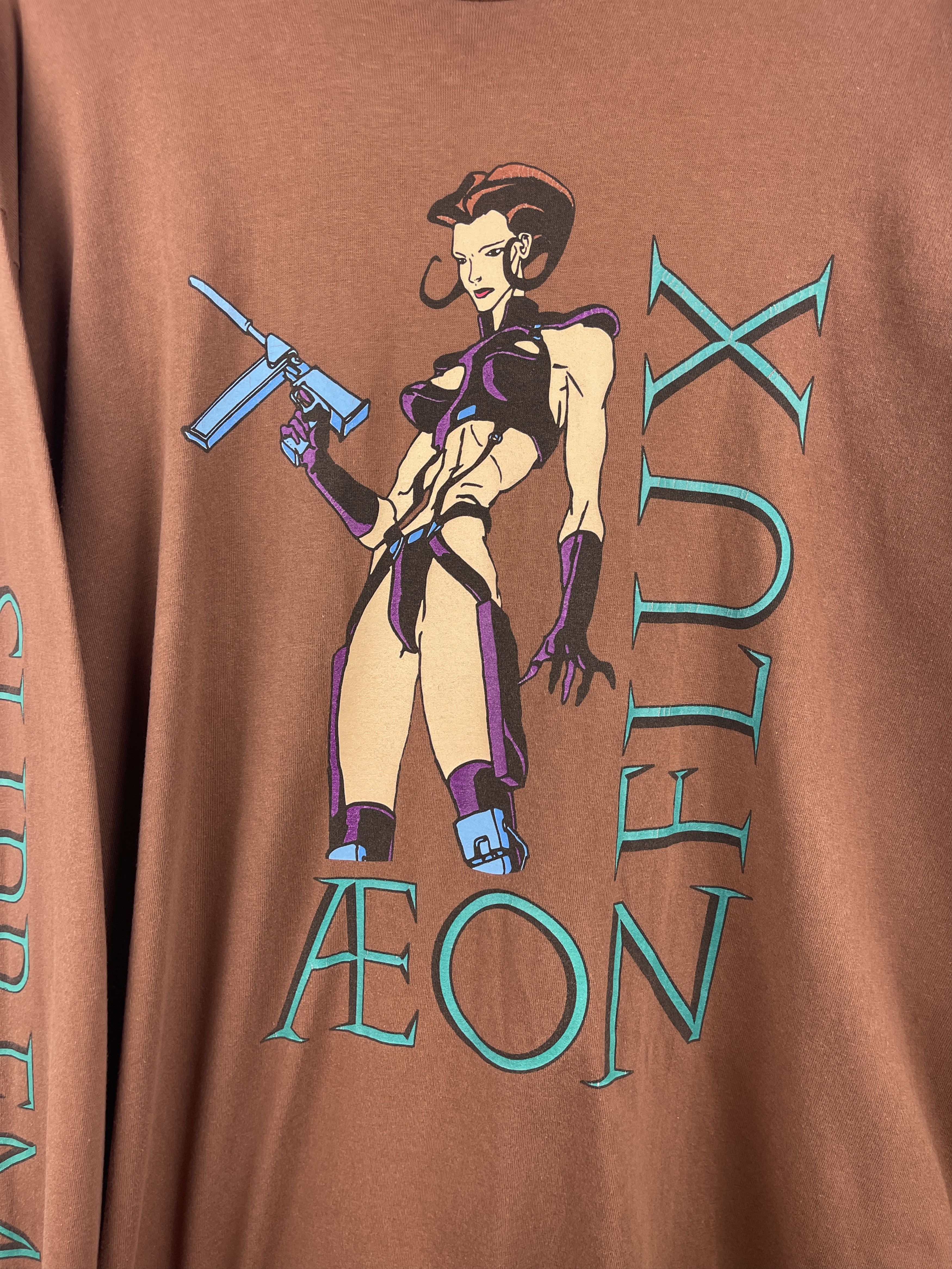 Supreme Supreme SS22 Aeon Flux Brown Long Sleeve Size US XL / EU 56 / 4 - 3 Thumbnail