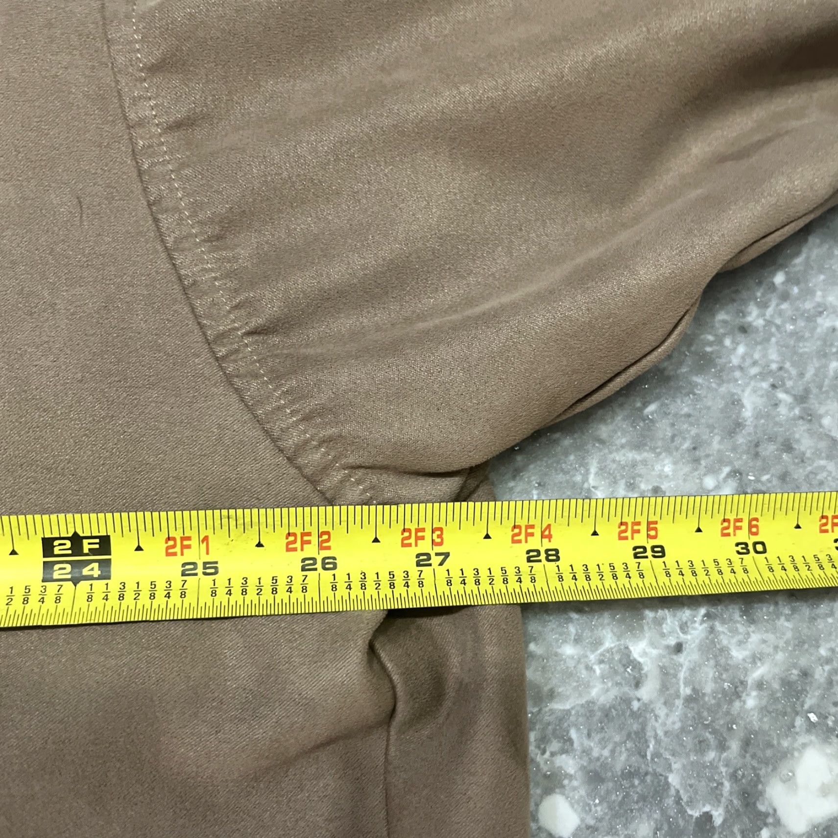 Vintage Zero Restriction Jacket Men L Brown MicroSuede Full Zip Golf Coat Quail Hollow Outdoor Casual Travel Golf Jacket Mens L Brown Size US L / EU 52-54 / 3 - 5 Thumbnail