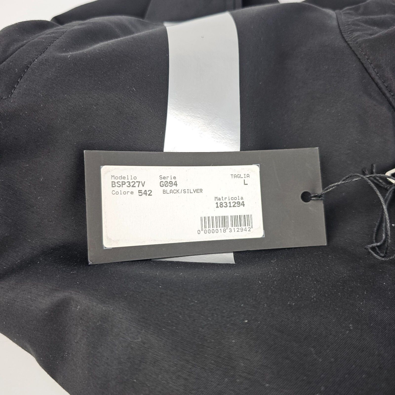 Neil Barrett Neil Barrett Black Bomber Jacket Size L New Size US L / EU 52-54 / 3 - 6 Thumbnail