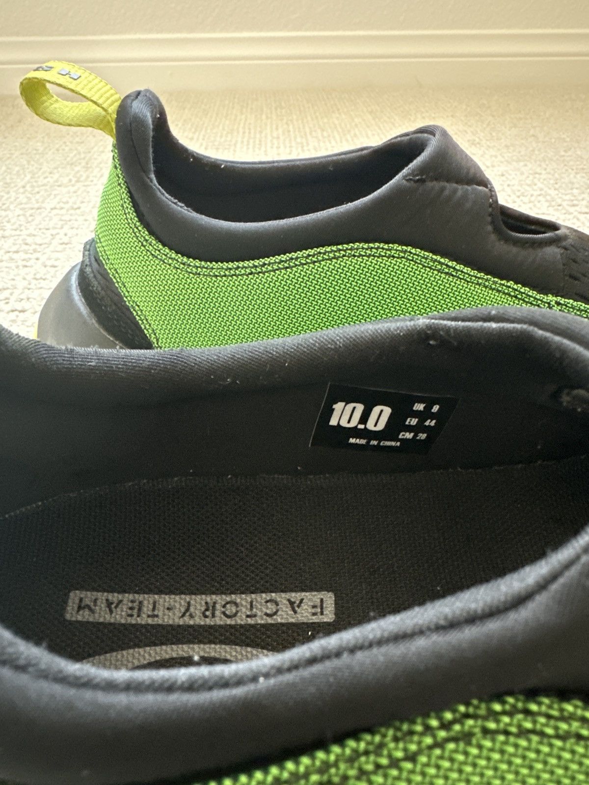 Oakley Oakley Factory Team Flesh Sandal - Green/Lemon Size US 10 / EU 43 - 6 Thumbnail