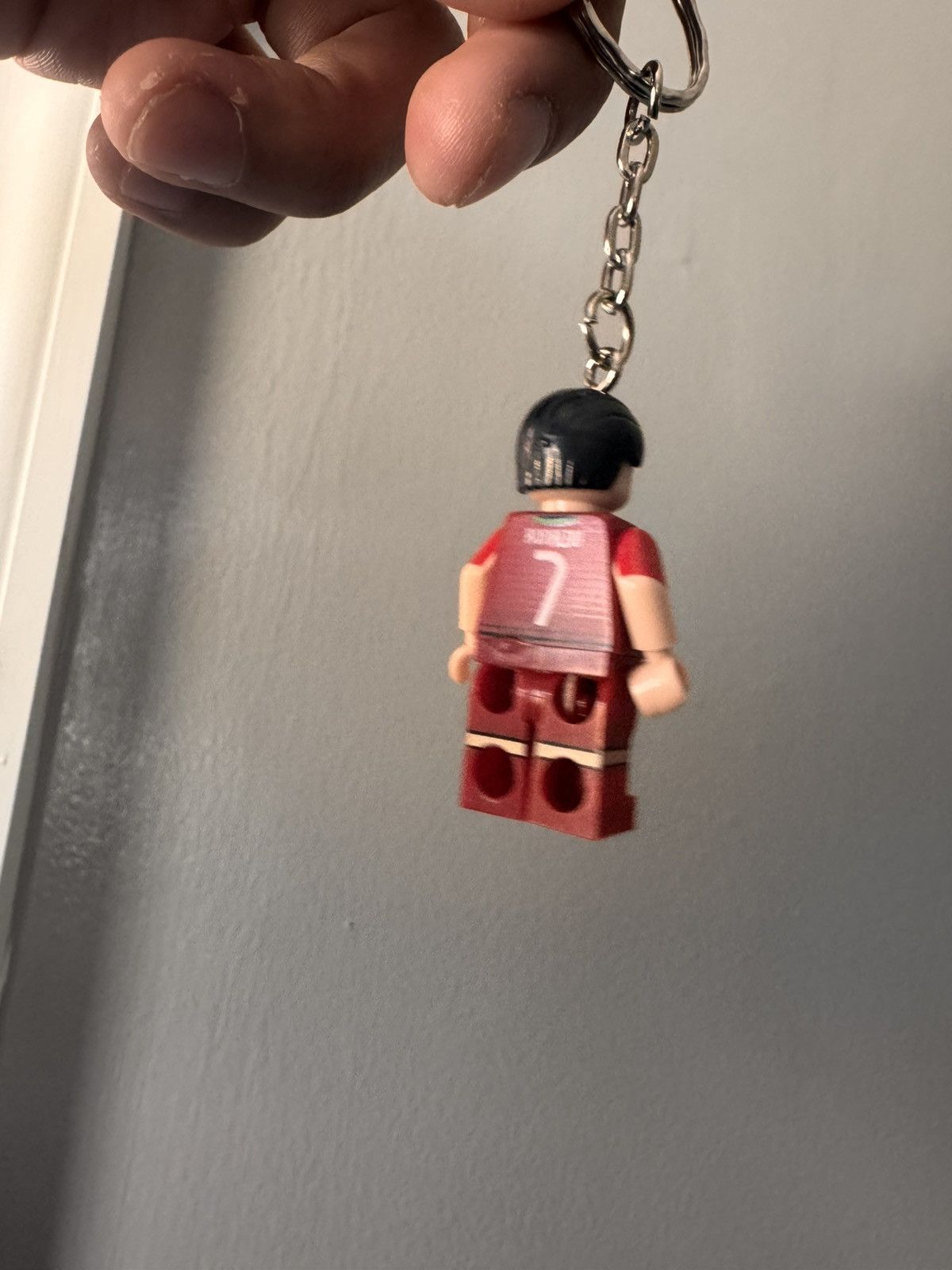 Nike CRISTIANO RONALDO PORTUGAL LEGO KEYCHAIN MINIFIGURE Size ONE SIZE - 2 Thumbnail