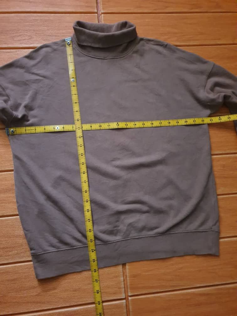 HARE HARE Japanese brand brown turtle neck Shirt Size US M / EU 48-50 / 2 - 5 Thumbnail