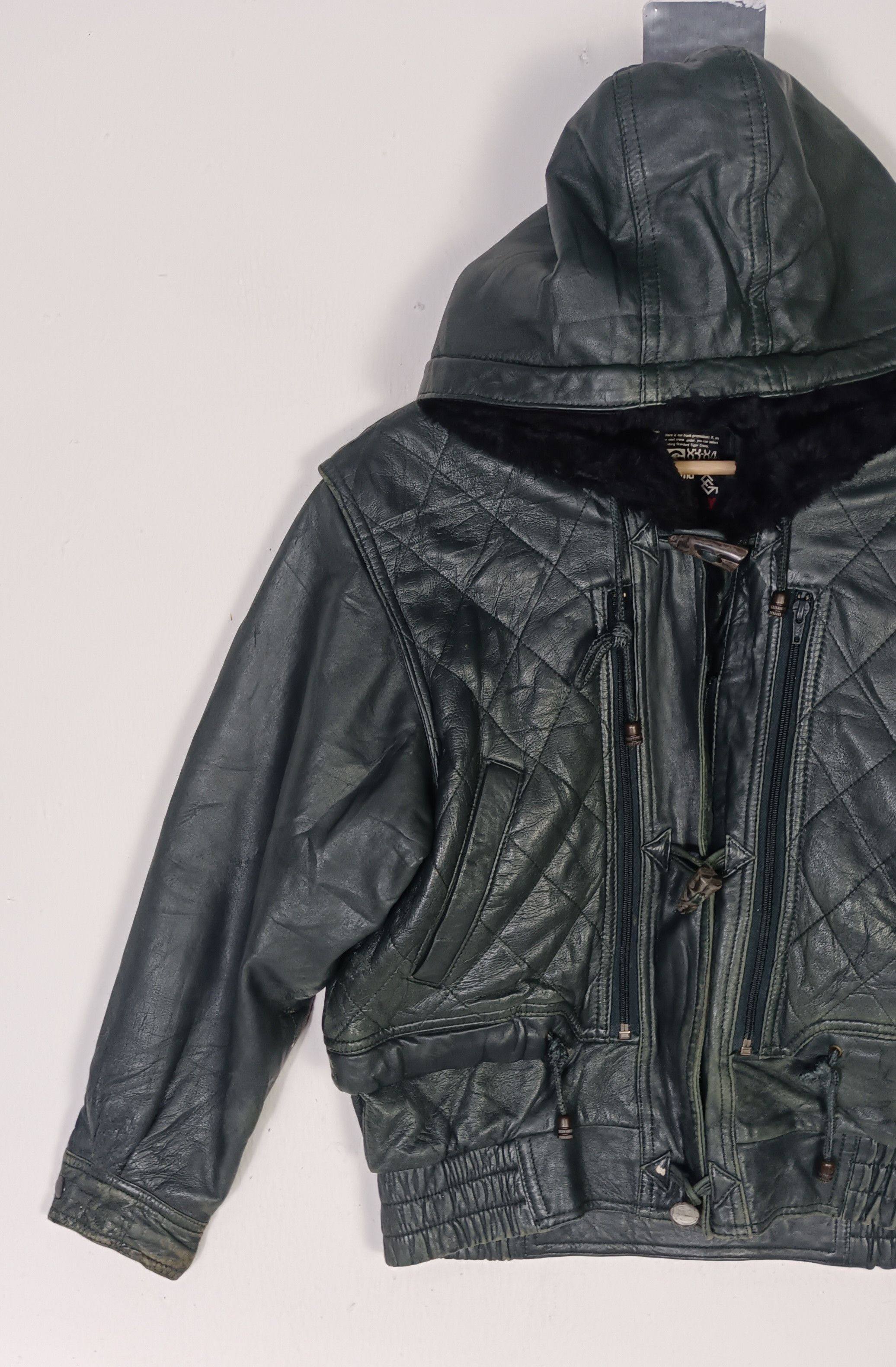 Japanese Brand Vintage🔥 City Gang Kaye Webb Leather Jacket Size US L / EU 52-54 / 3 - 5 Thumbnail
