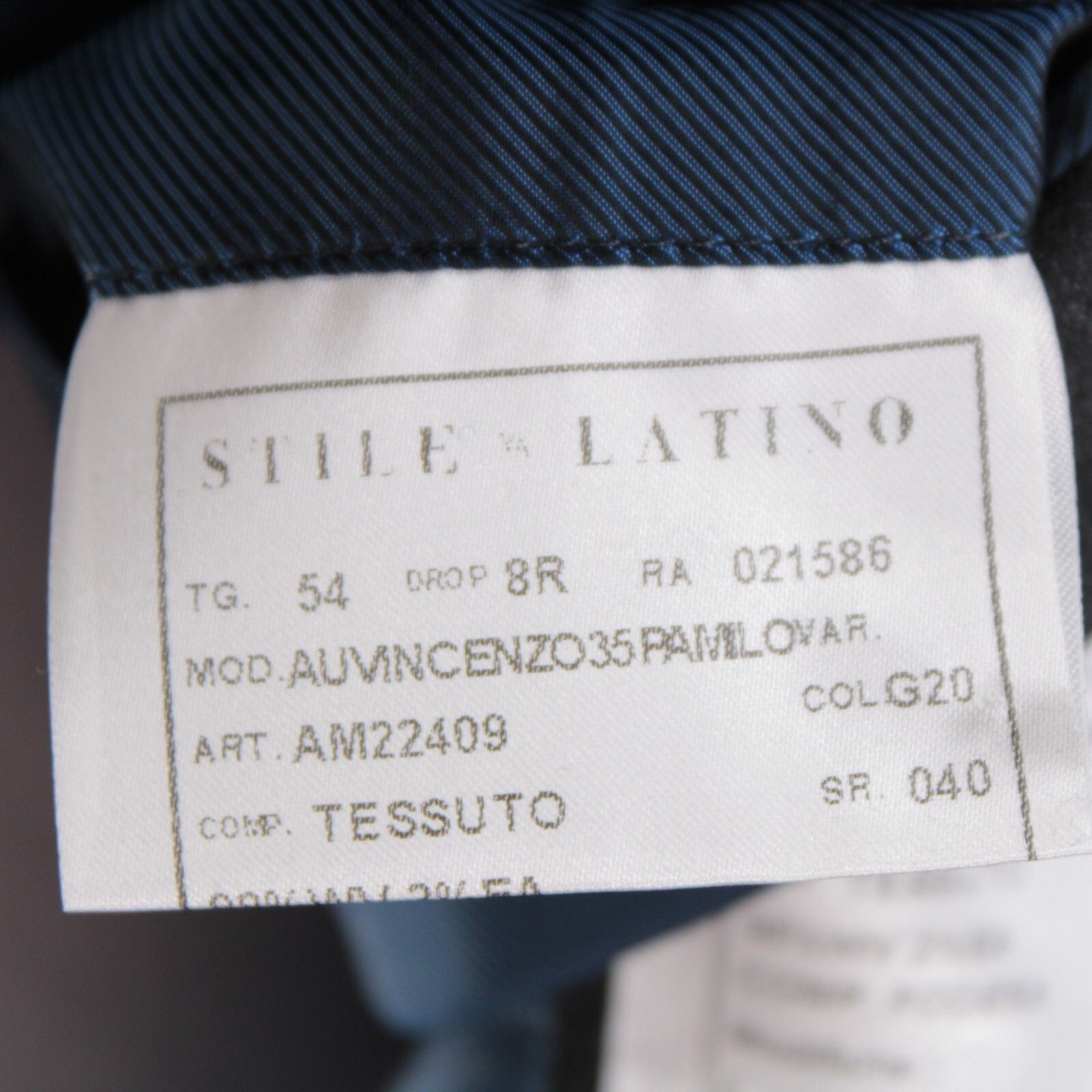 Other Stile Latino Suit Size US 44 Regular in Gray Size 44R - 9 Thumbnail