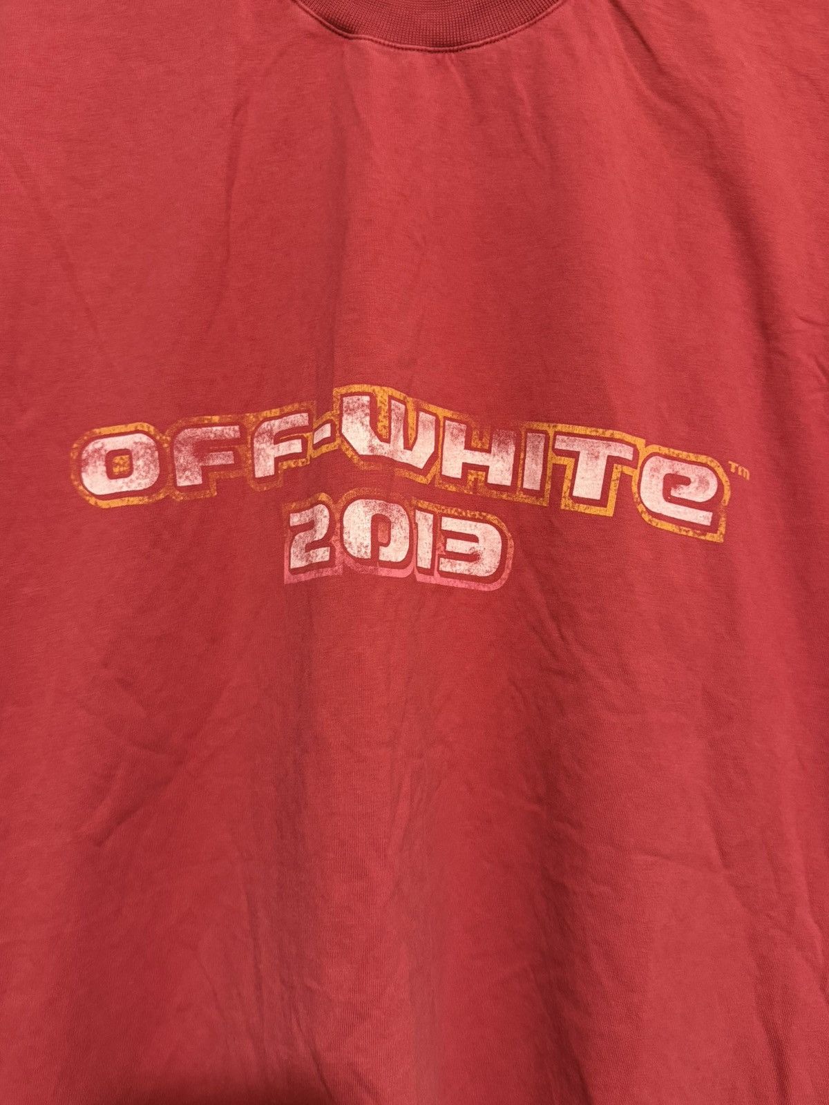 Off-White Off-White Digit Bacchus T-Shirt Size US XXL / EU 58 / 5 - 2 Thumbnail
