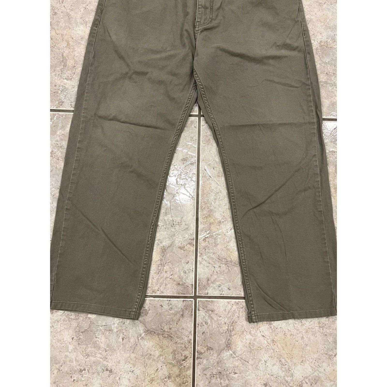 Dockers DOCKERS Khaki Pants Straight Fit 5-Pocket Chinos Mens 38 Inseam 29 Cotton Blend Stretch Denim Tie ZIP Button Closure Casual Workwear Business Shirt? Size US 38 / EU 54 - 7 Thumbnail