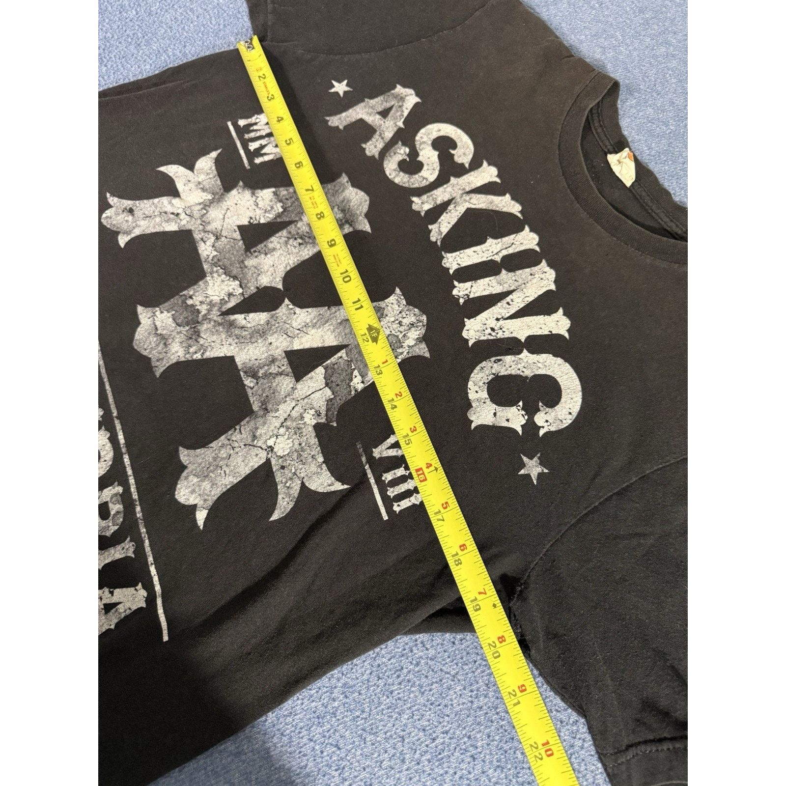 Other Asking Alexandria Black Size Large Thrashed Band T-Shirt Tee Size US L / EU 52-54 / 3 - 8 Thumbnail
