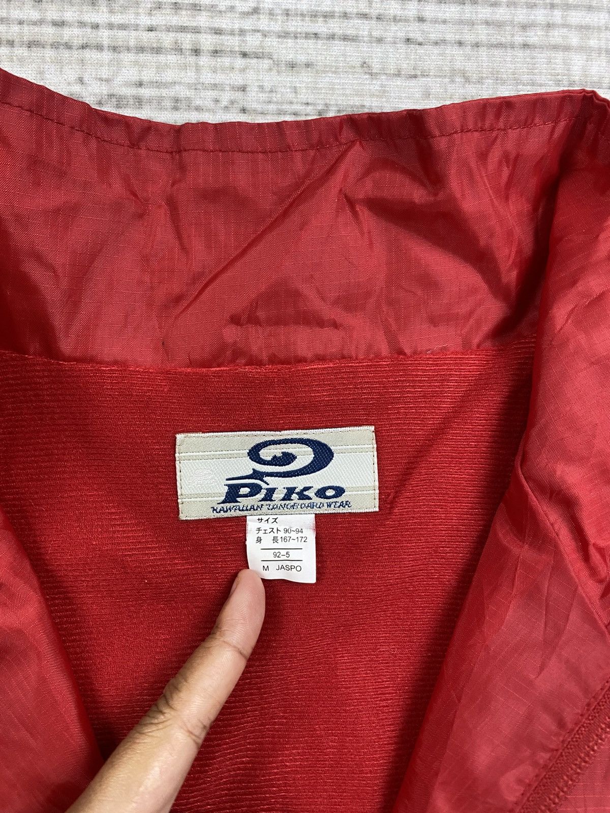 Vintage Vintage 90s Piko Hawaii Embroidery Logo Jacket Size US L / EU 52-54 / 3 - 9 Thumbnail
