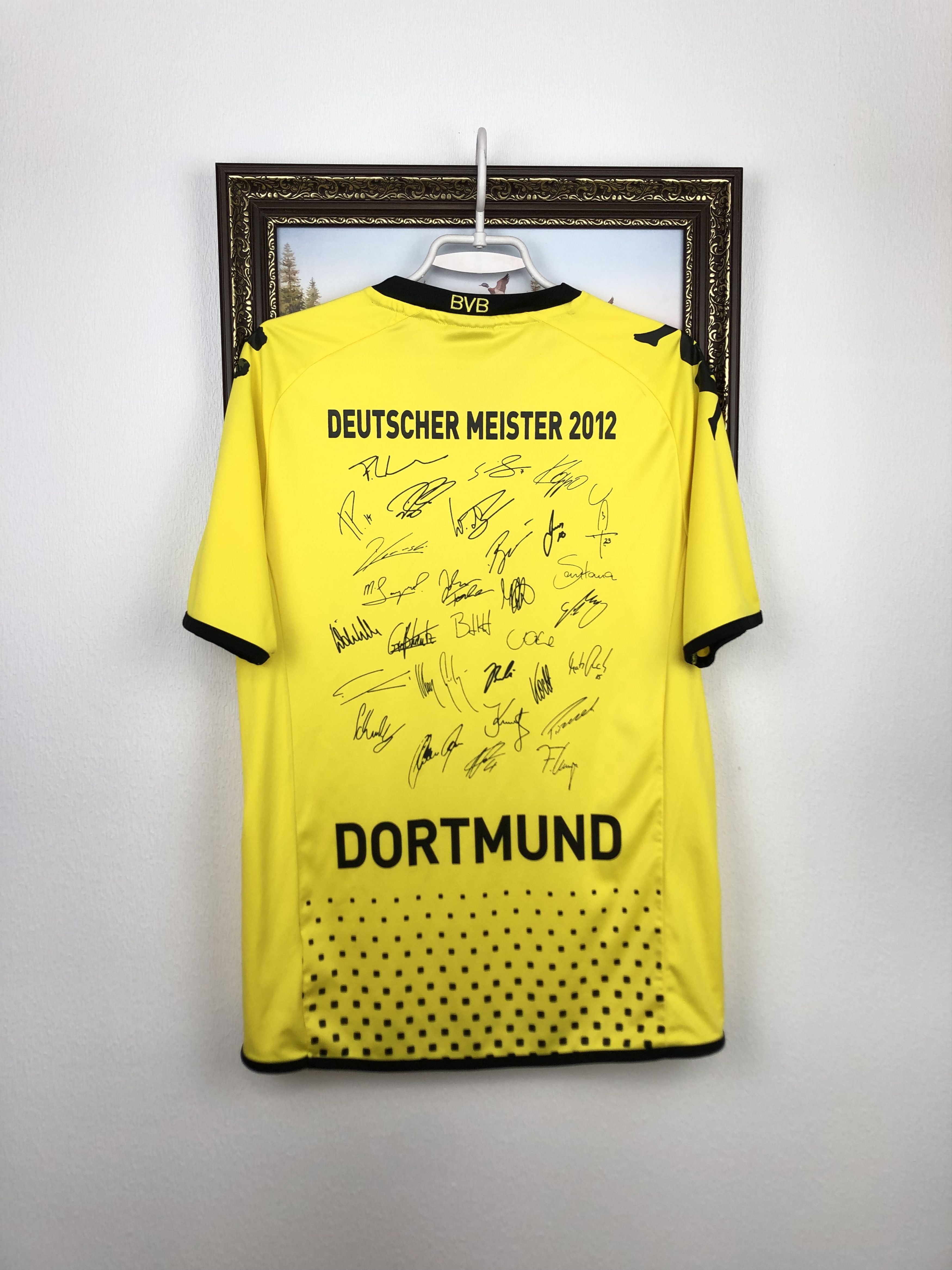 Kappa Borussia Dortmund football shirt 2011 Soccer Kappa Jersey Size US M / EU 48-50 / 2 - 9 Thumbnail