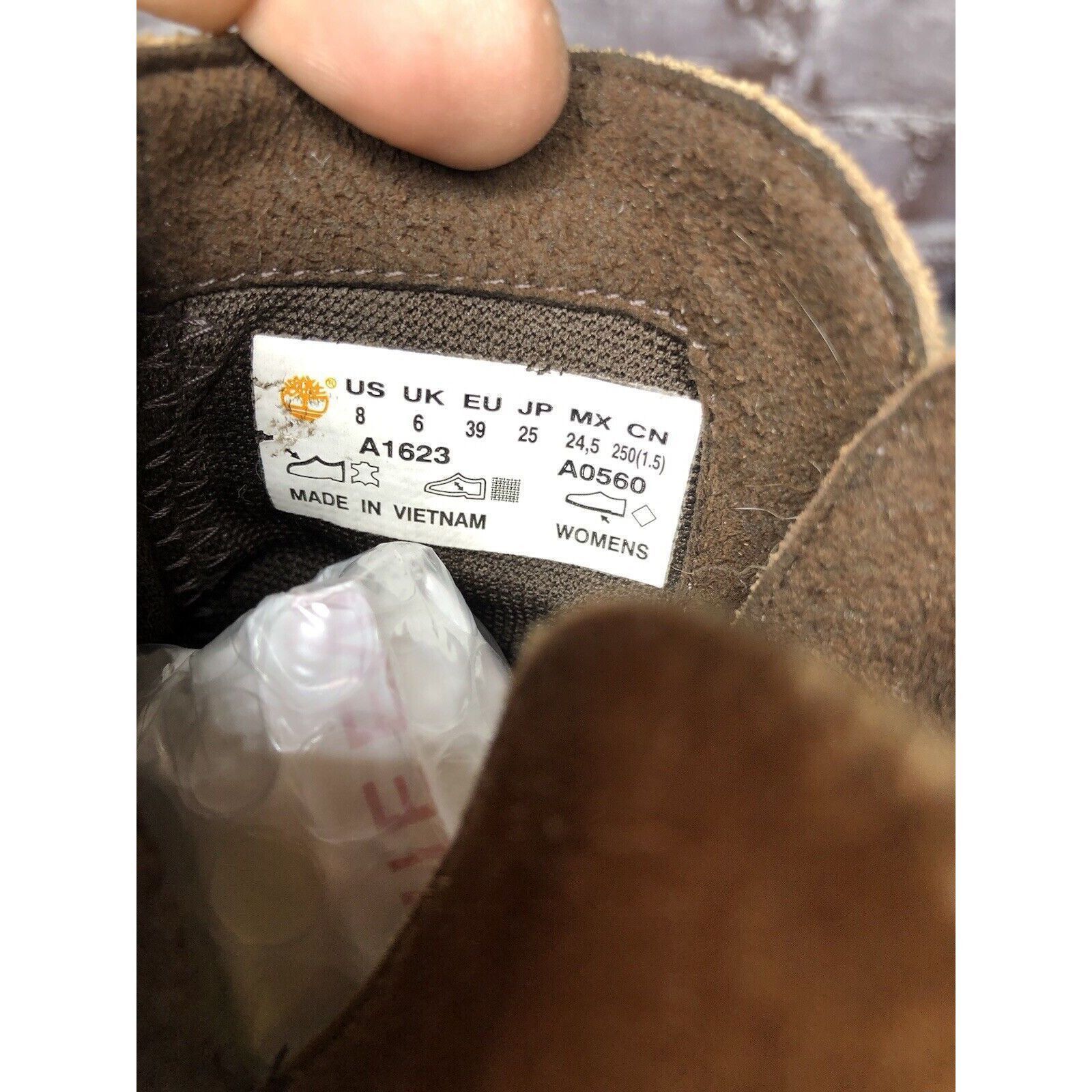 Timberland Timberland A1623 A0560 Brown Leather Suede Heel Booties Boot Size US 8 / IT 38 - 9 Thumbnail