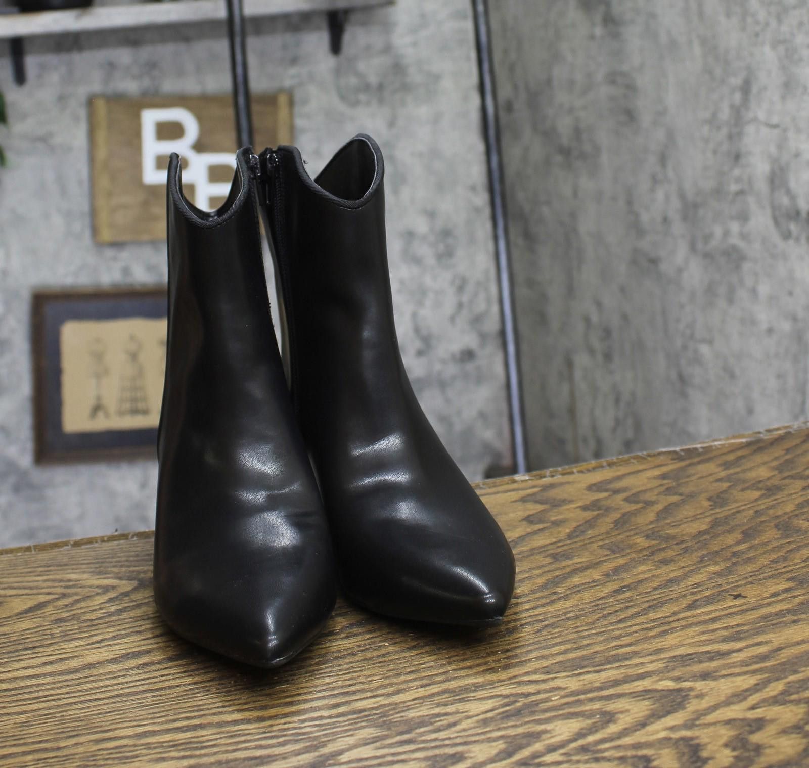 Other On 34th Aatira Tulip Booties 10019682200 Black Smooth 6.5m Size US 6.5 / IT 36.5 - 3 Thumbnail