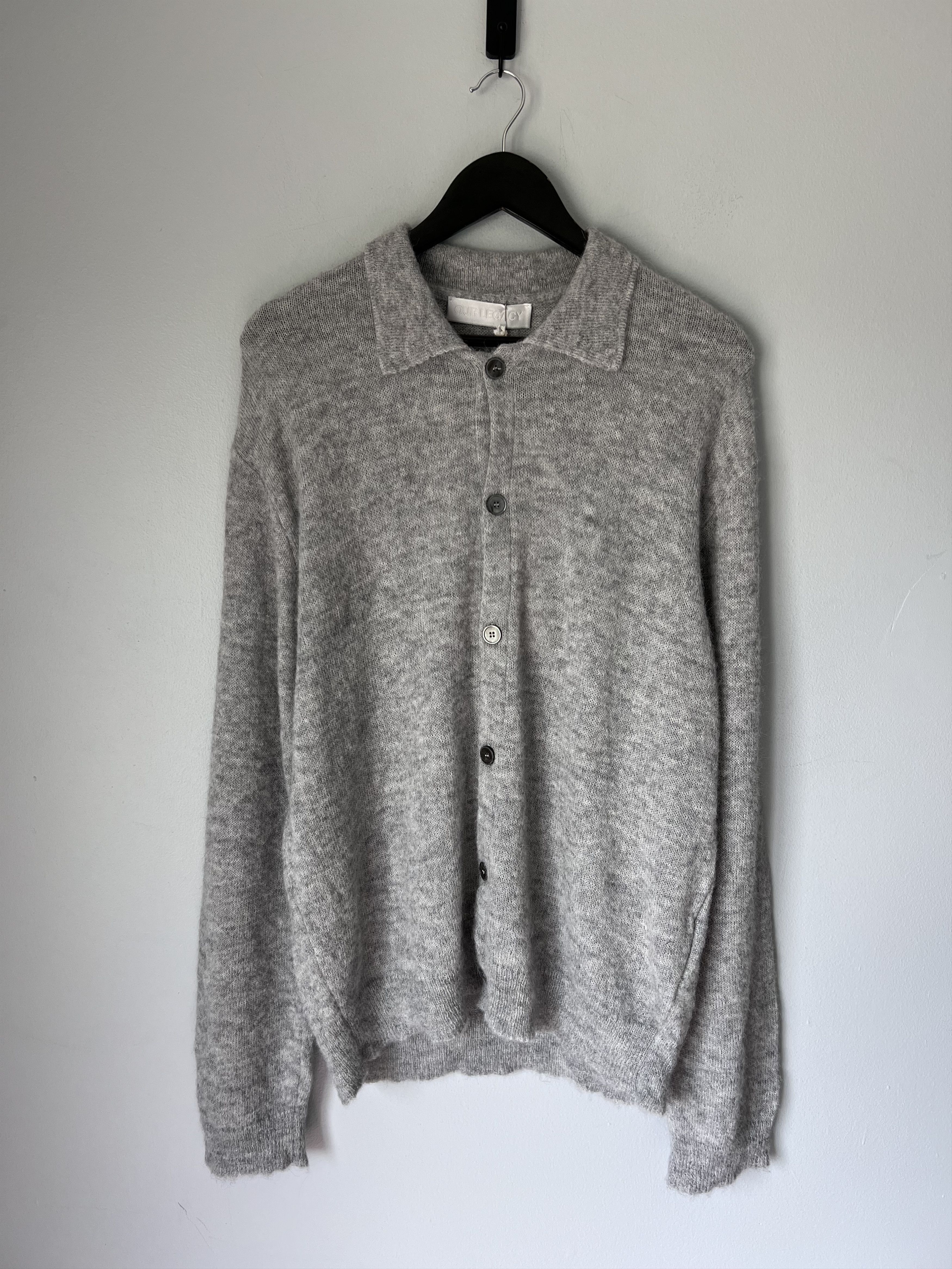 Our Legacy Our Legacy Big Cardigan in Caramel Cloudy Cotton | Grailed